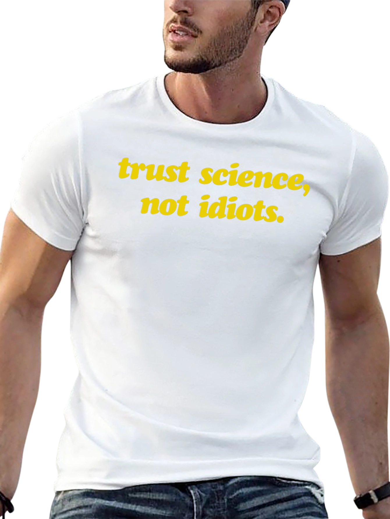 Trust Science T-Shirt - Black Slogan Tee