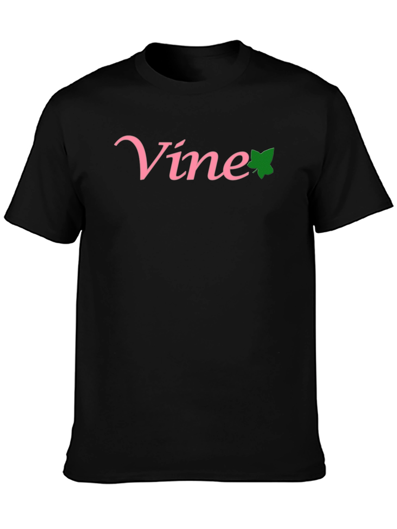 Vine T-Shirt - Pink and Green