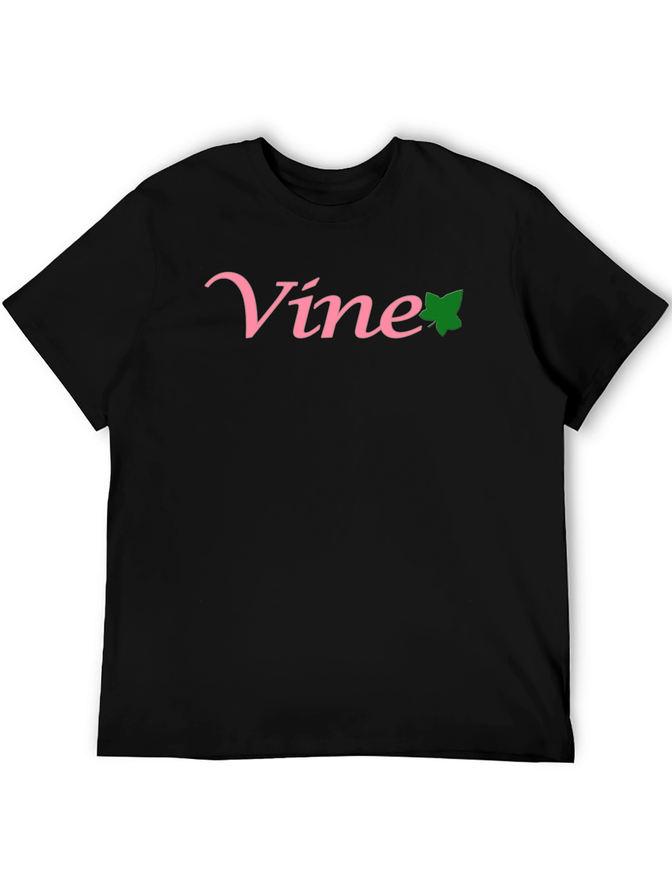 Vine T-Shirt - Pink and Green