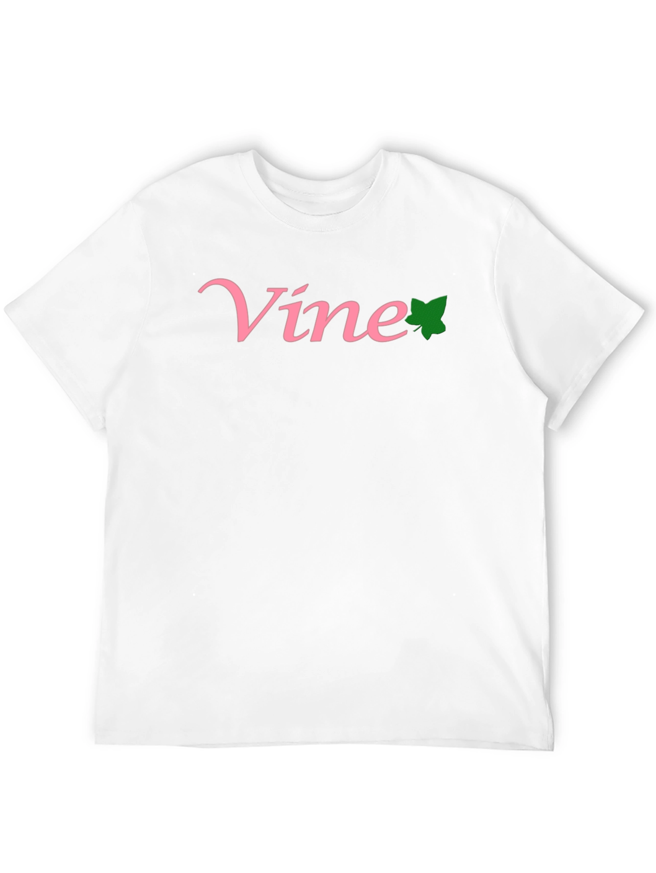 Vine T-Shirt - Pink and Green