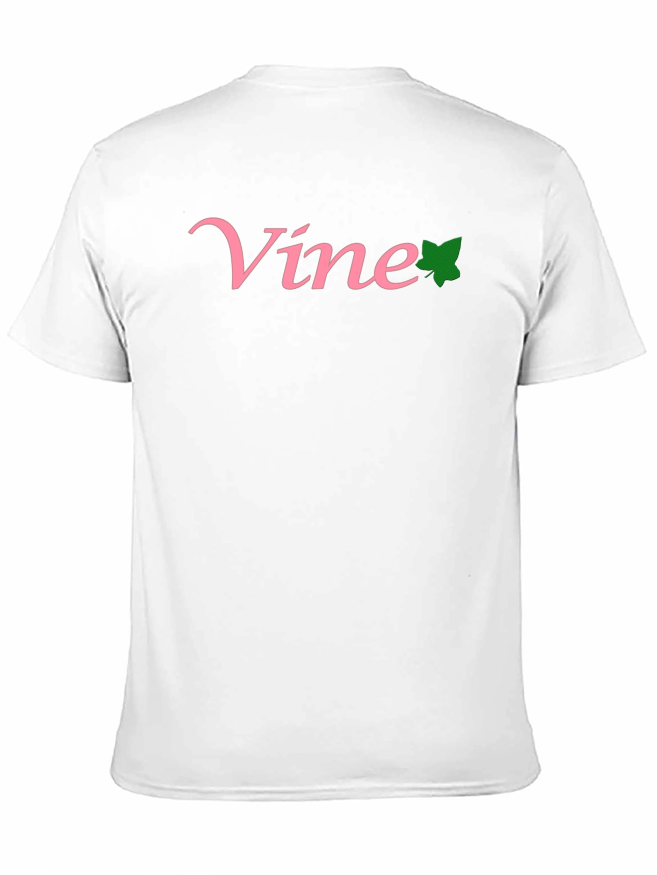 Vine T-Shirt - Pink and Green