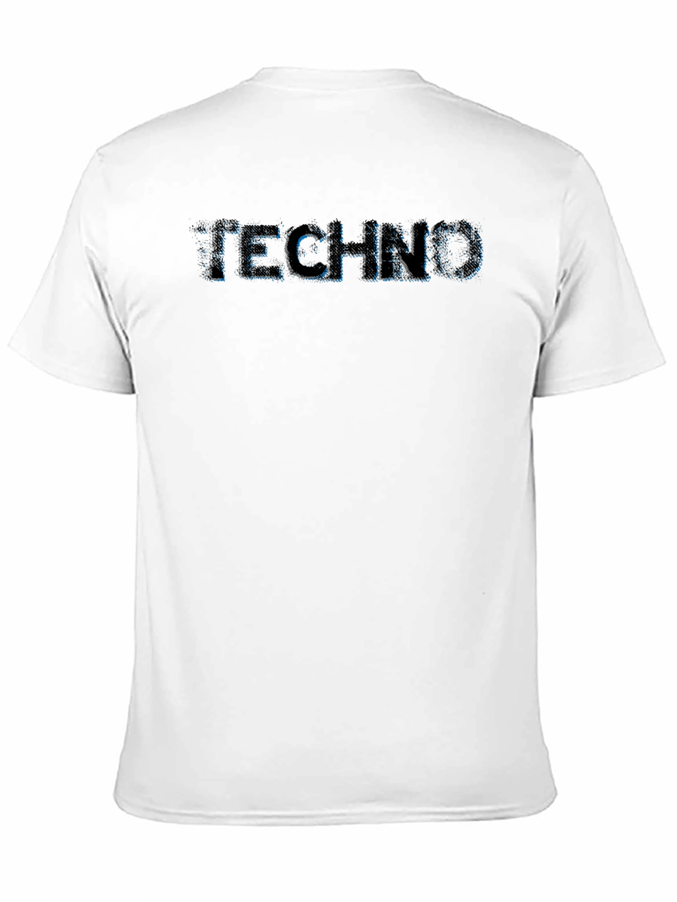 Techno Graphic Print T-Shirt