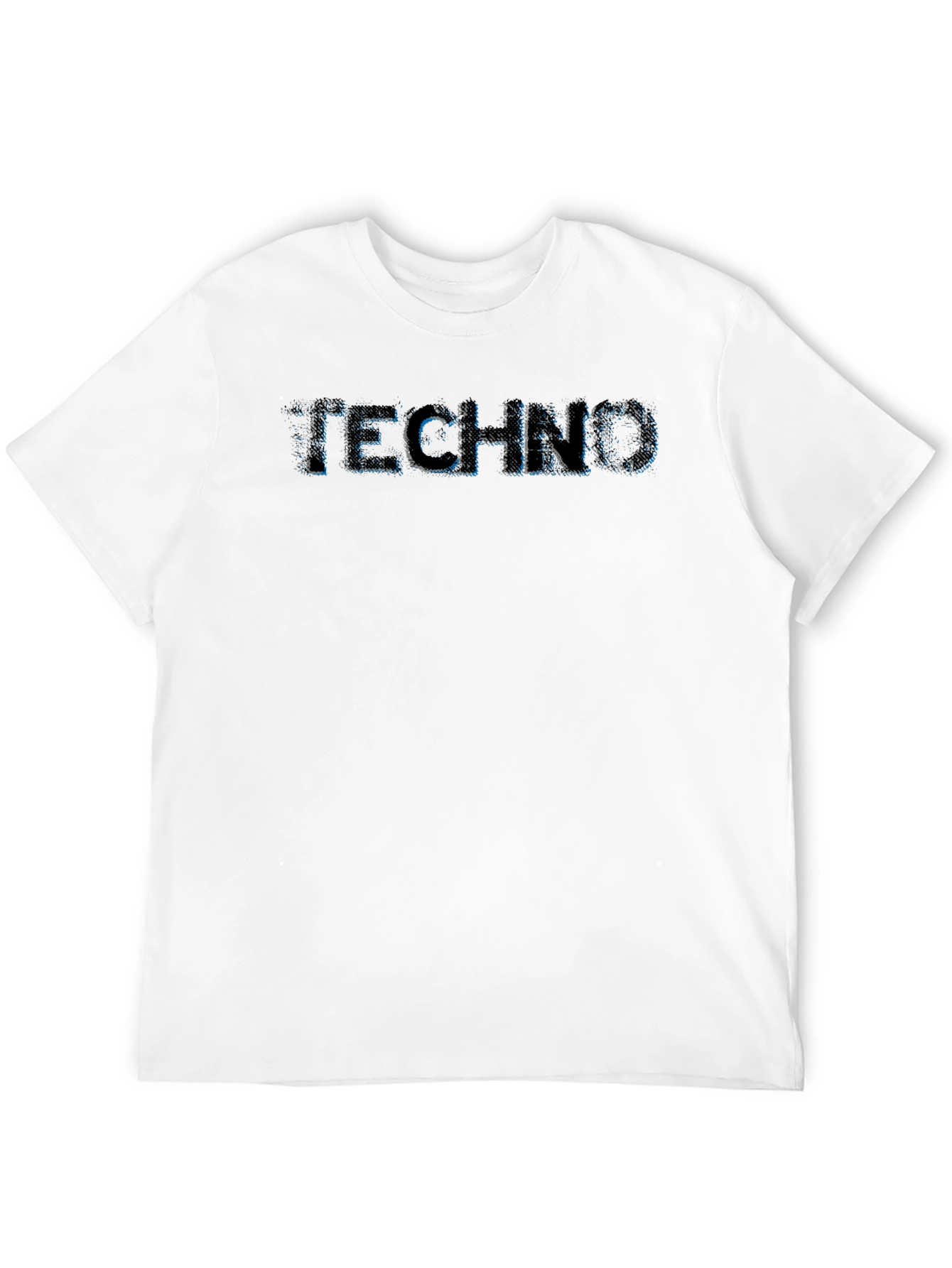 Techno Graphic Print T-Shirt