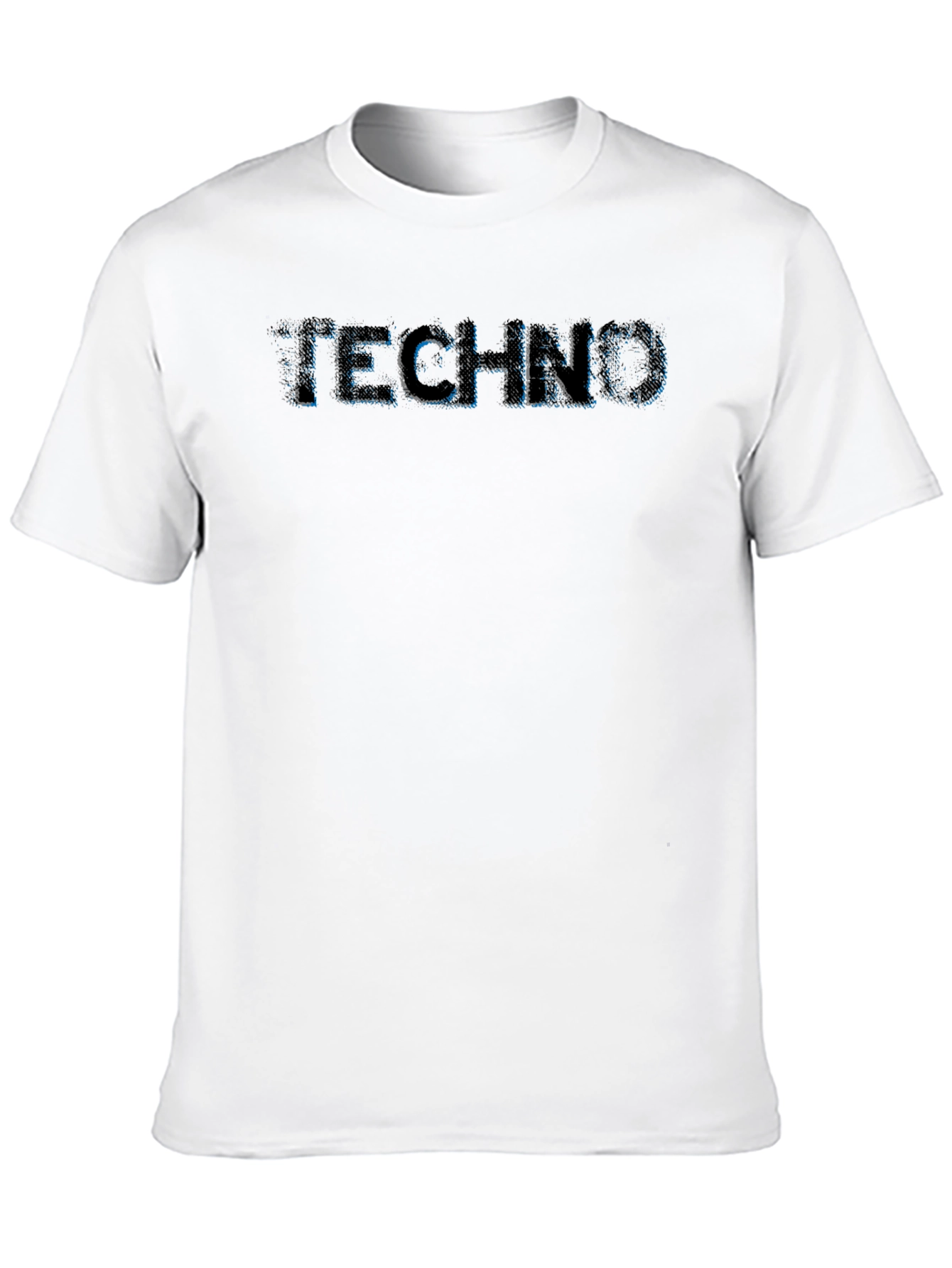 Techno Graphic Print T-Shirt