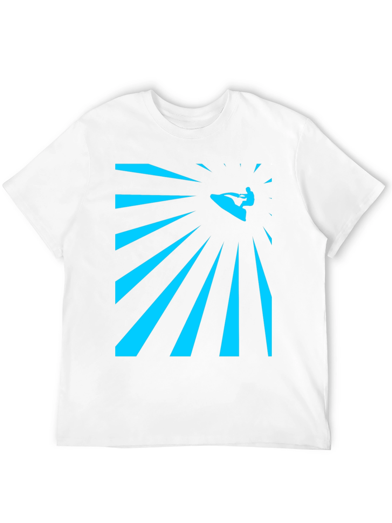 Surfing Graphic Tee - Mens Black T-Shirt