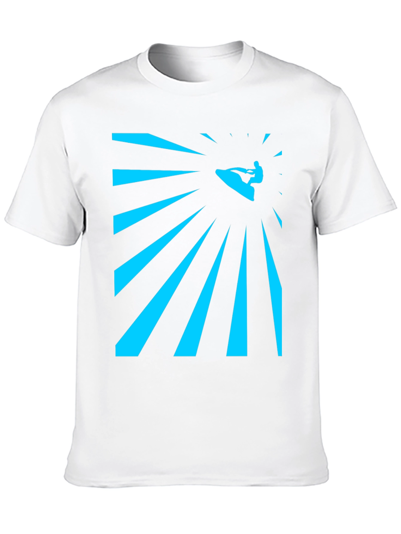 Surfing Graphic Tee - Mens Black T-Shirt