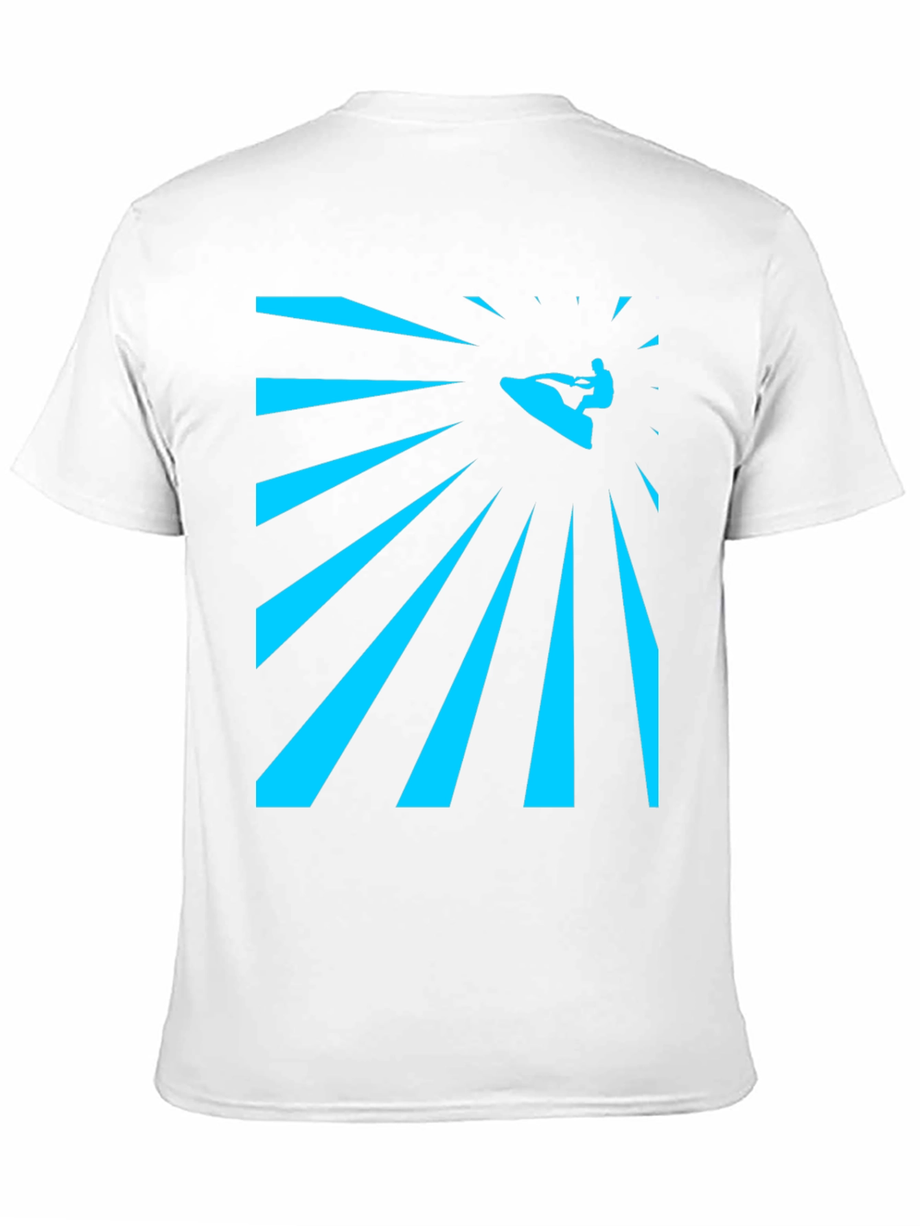 Surfing Graphic Tee - Mens Black T-Shirt