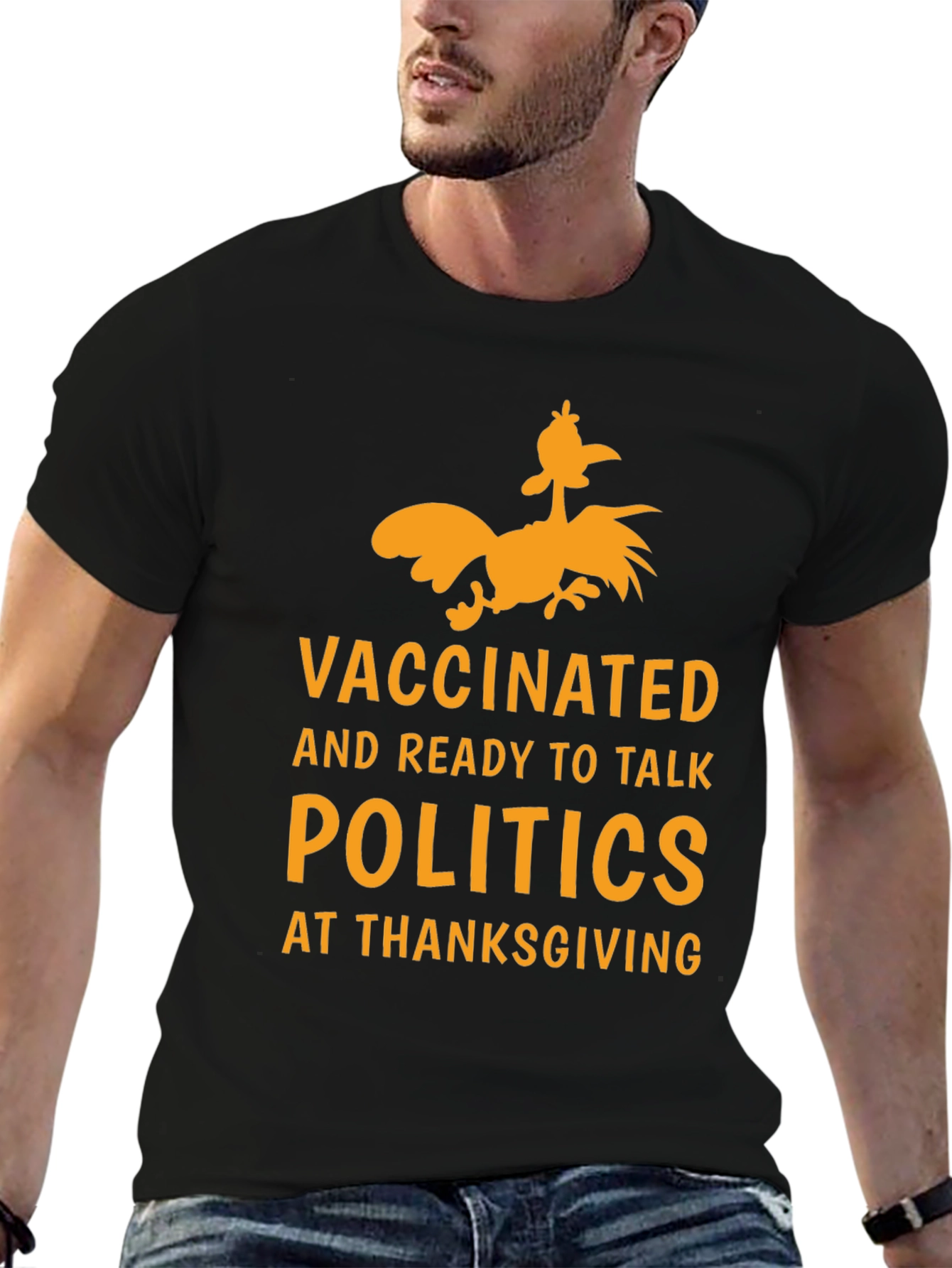 Vaccinated Politics Thanksgiving T-Shirt