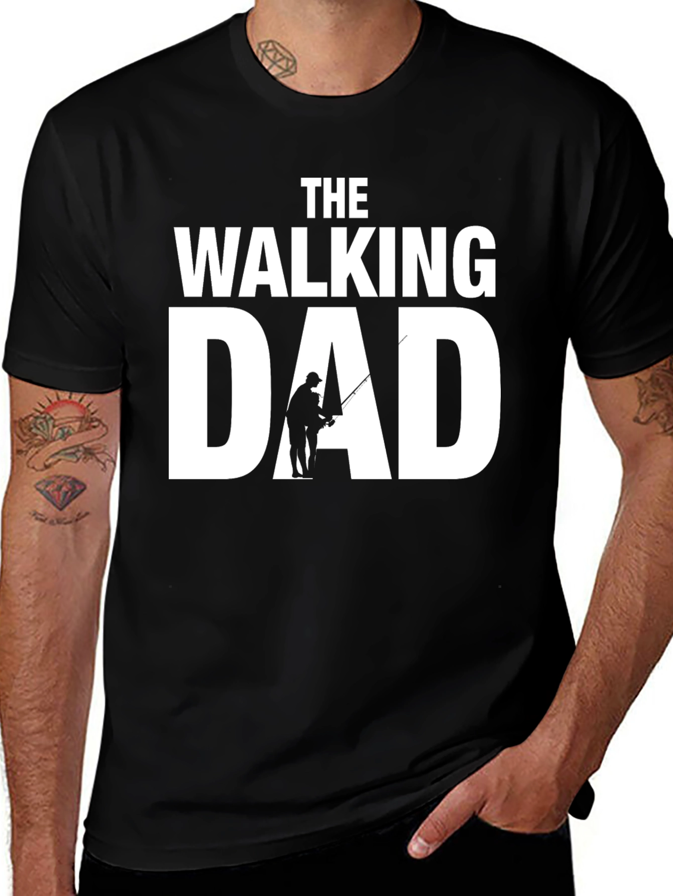 The Walking Dad Graphic T-Shirt