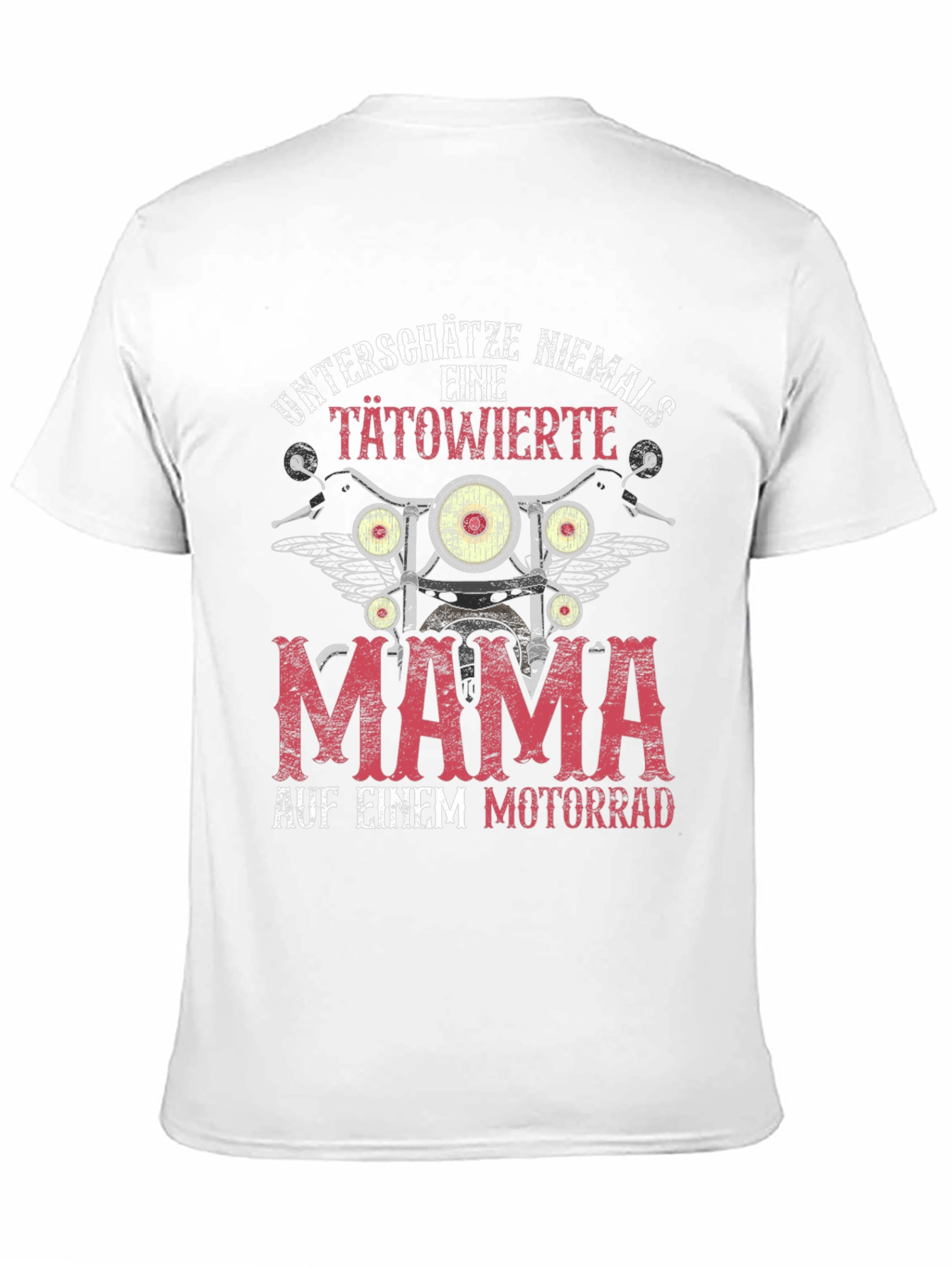 Tattooed Mama Motorcycle Graphic T-Shirt
