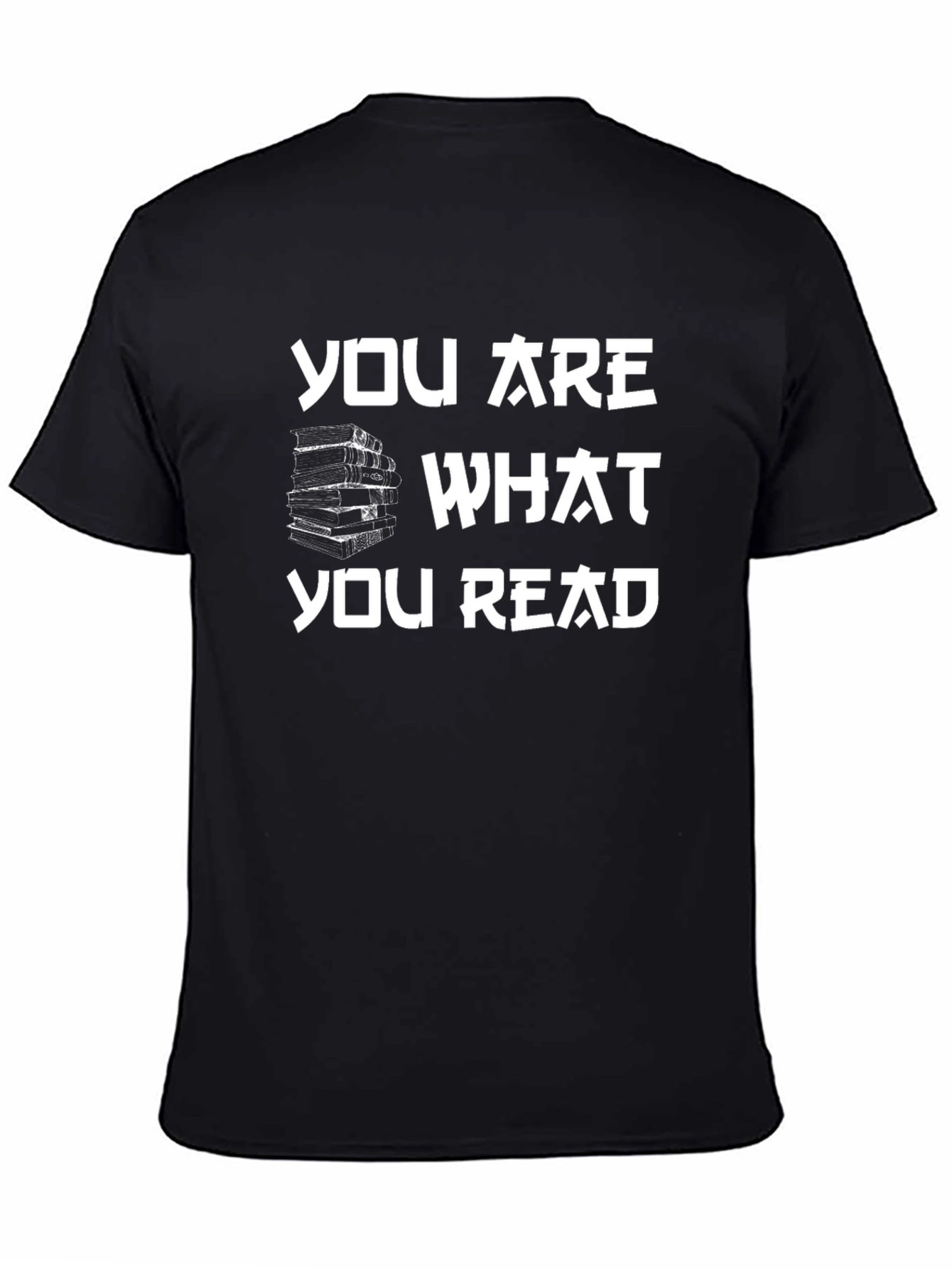 You Are What You Read Black Graphic Tee