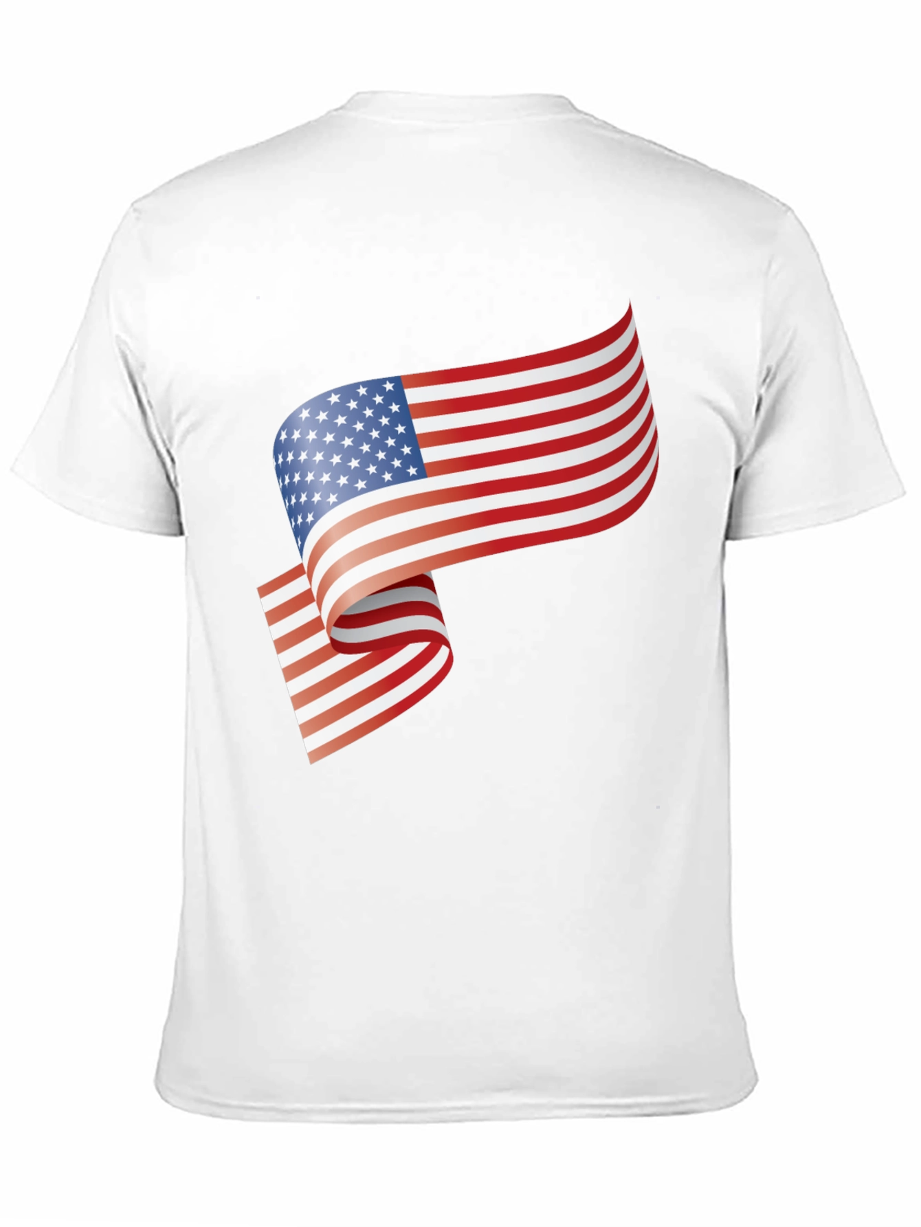 USA Flag Graphic T-Shirt