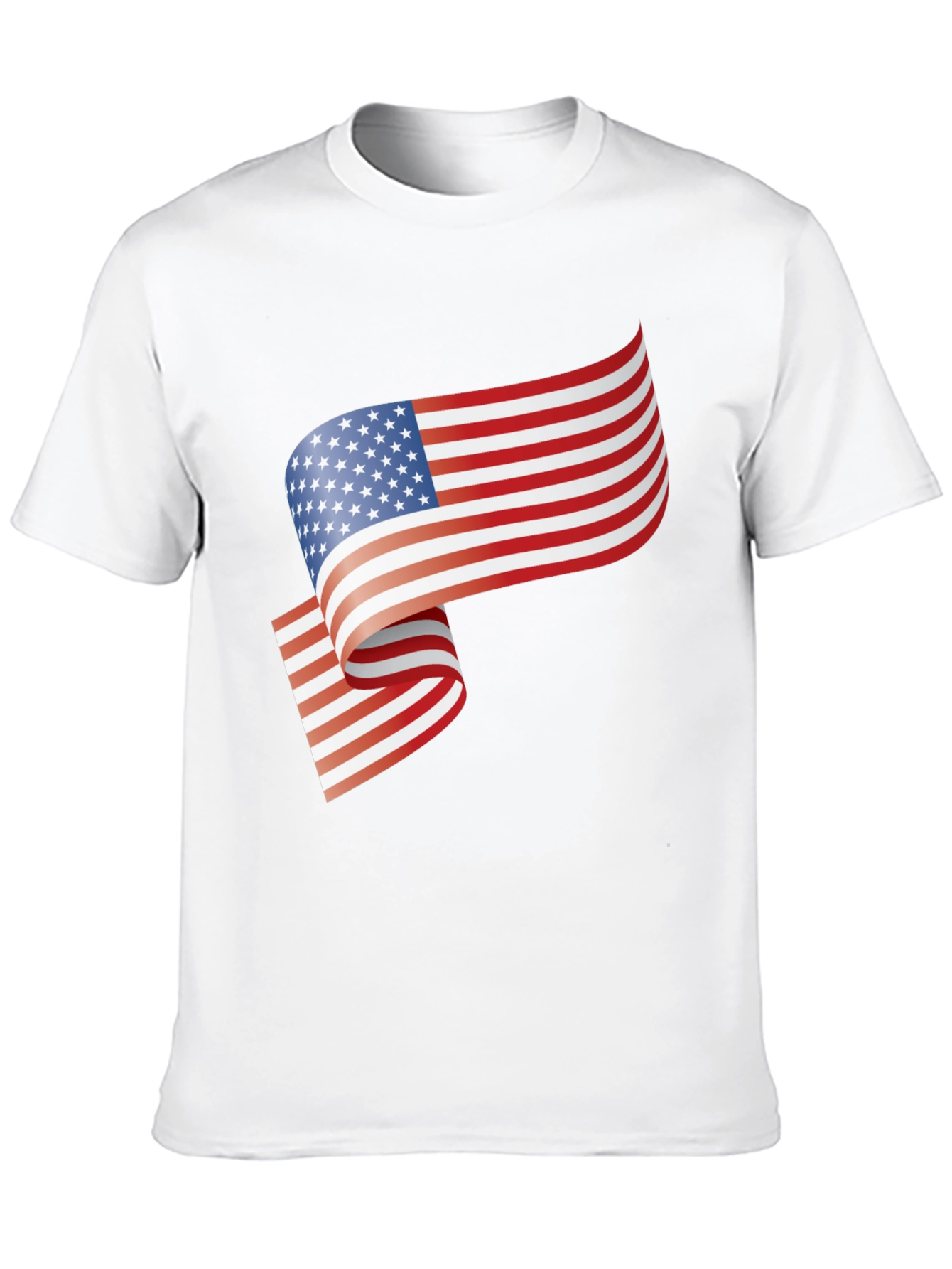 USA Flag Graphic T-Shirt