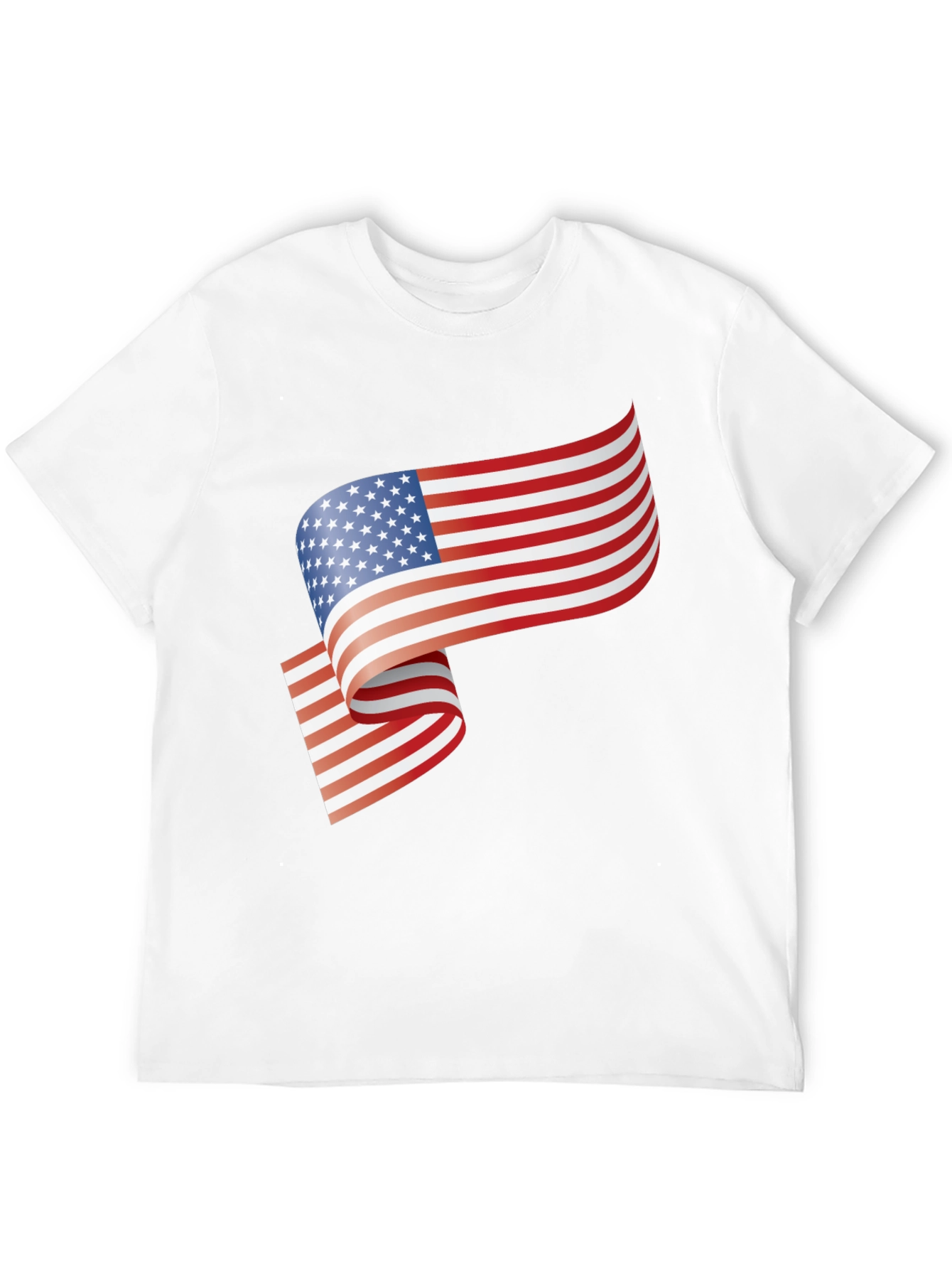 USA Flag Graphic T-Shirt