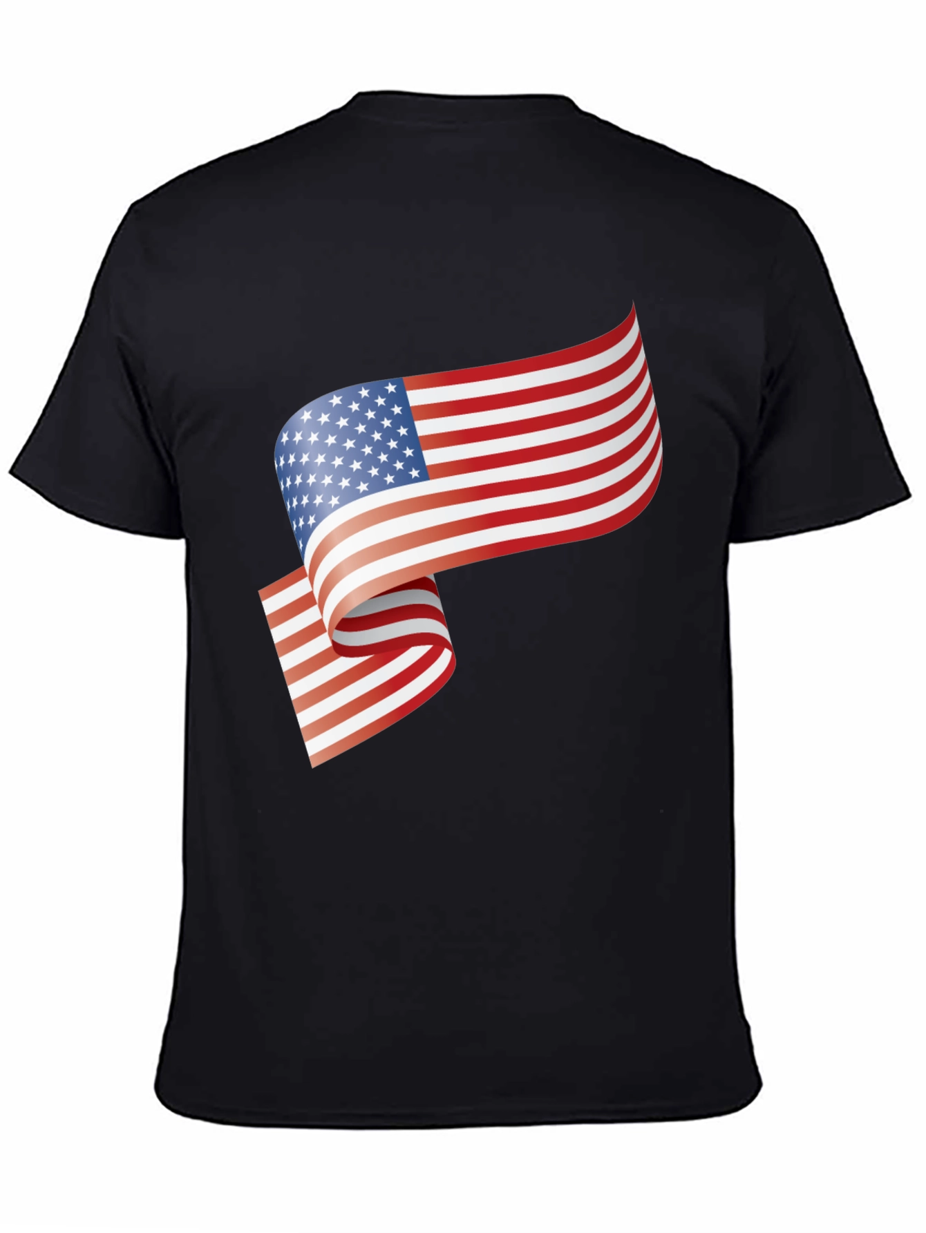 USA Flag Graphic T-Shirt