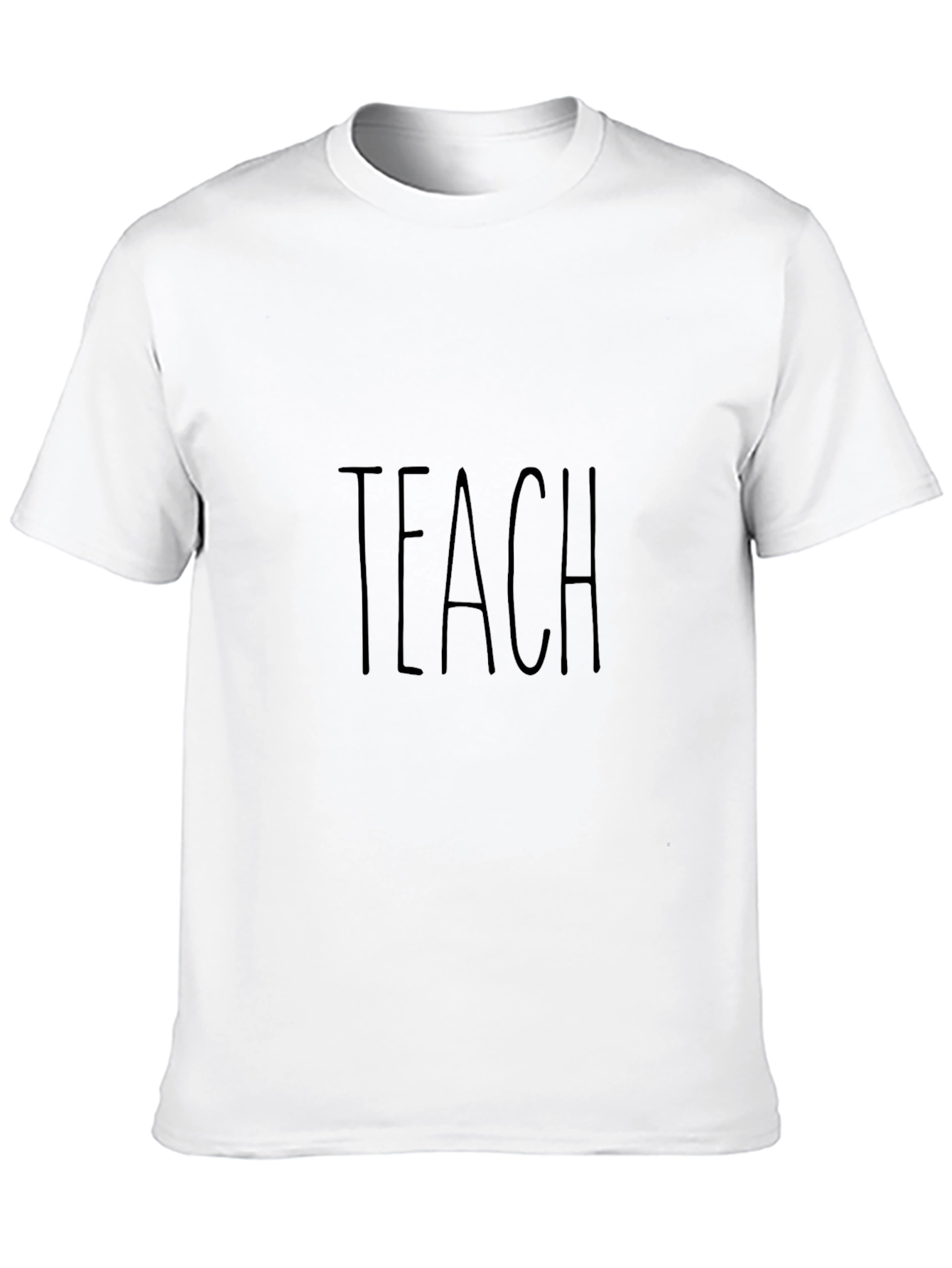 TEACH Graphic Black T-Shirt