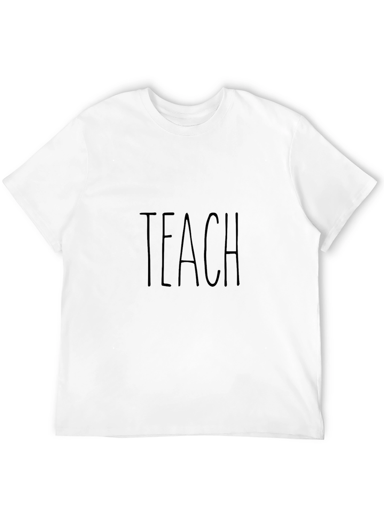 TEACH Graphic Black T-Shirt