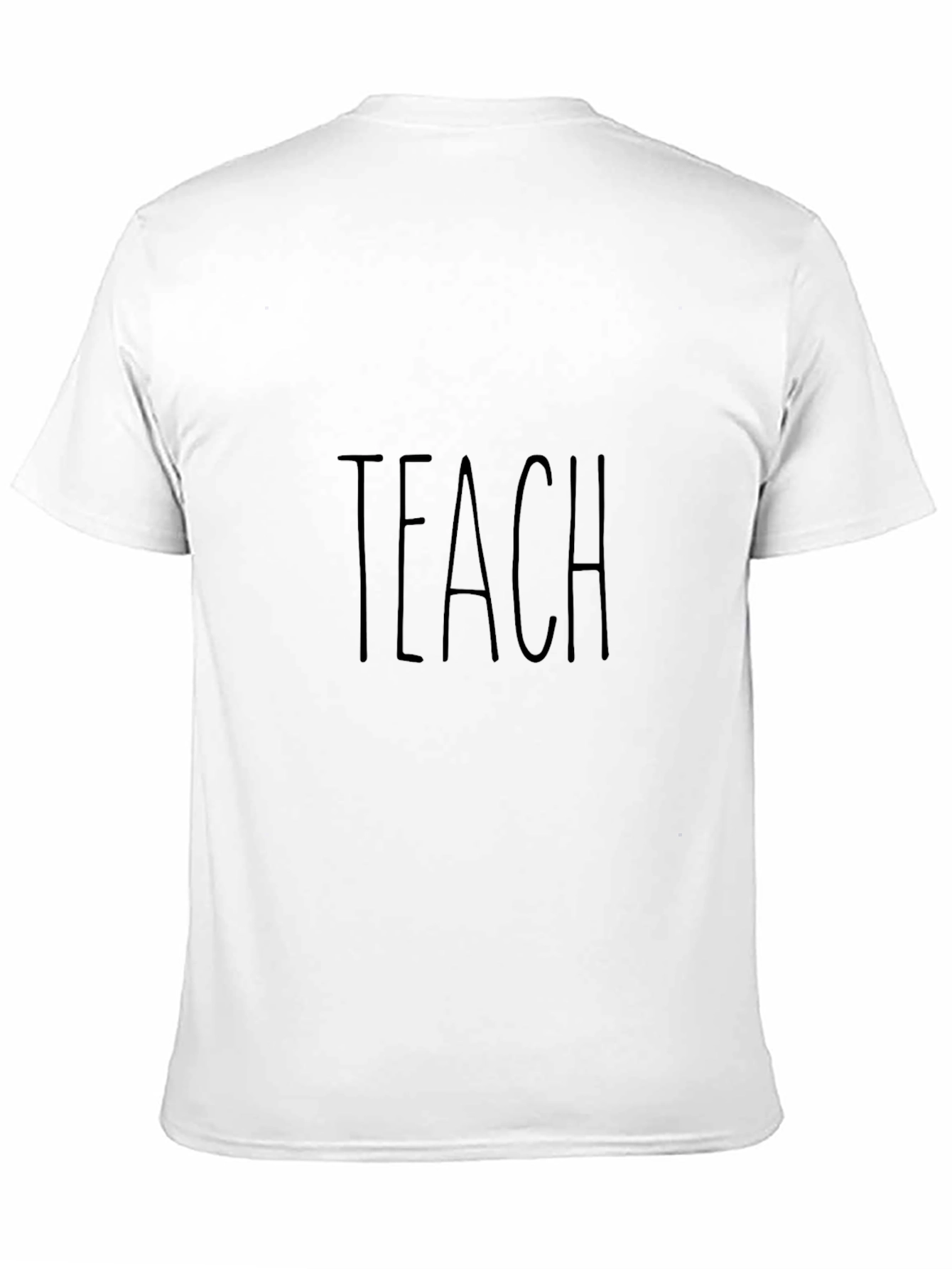 TEACH Graphic Black T-Shirt