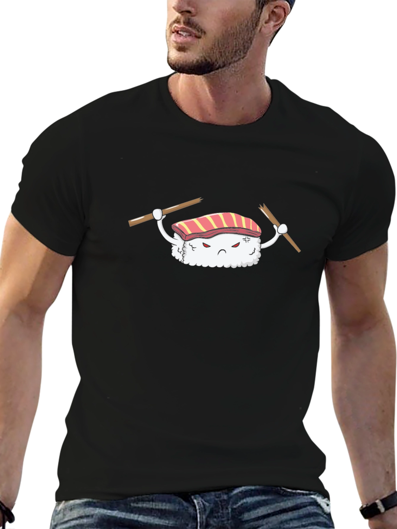 Sushi Rage T-Shirt - Funny Foodie Tee