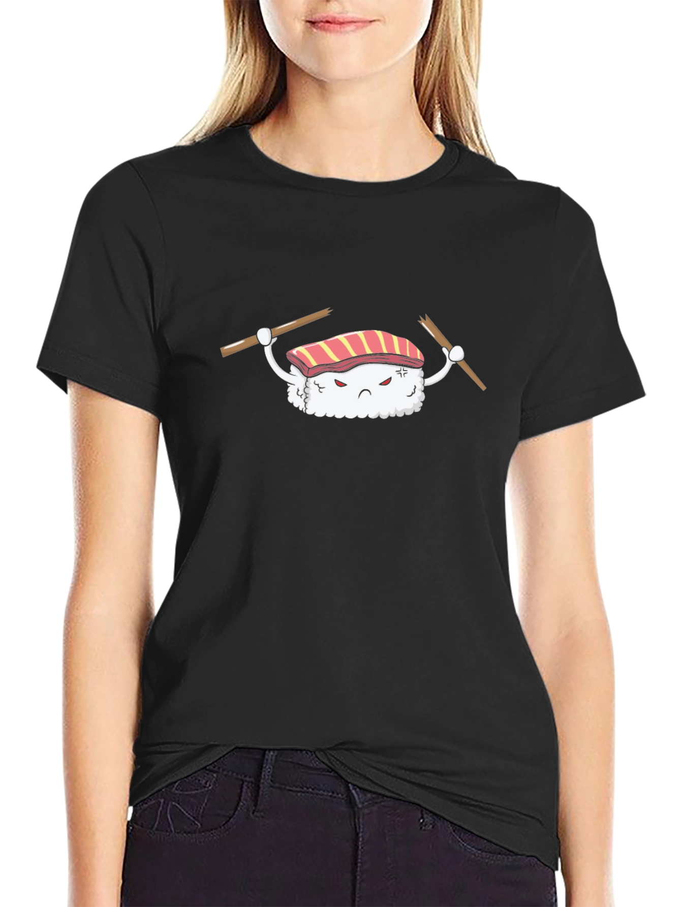 Sushi Rage T-Shirt - Funny Foodie Tee
