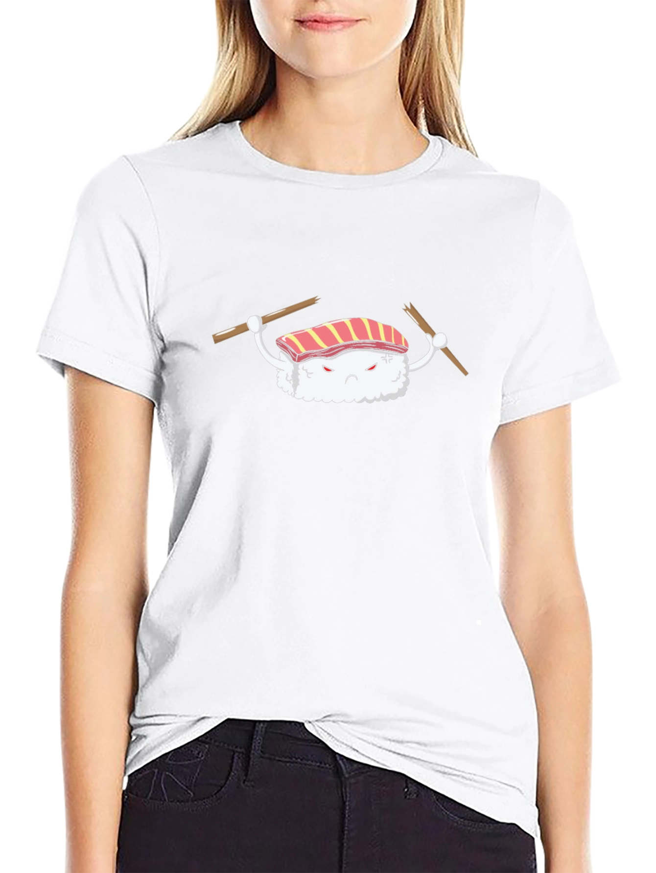Sushi Rage T-Shirt - Funny Foodie Tee