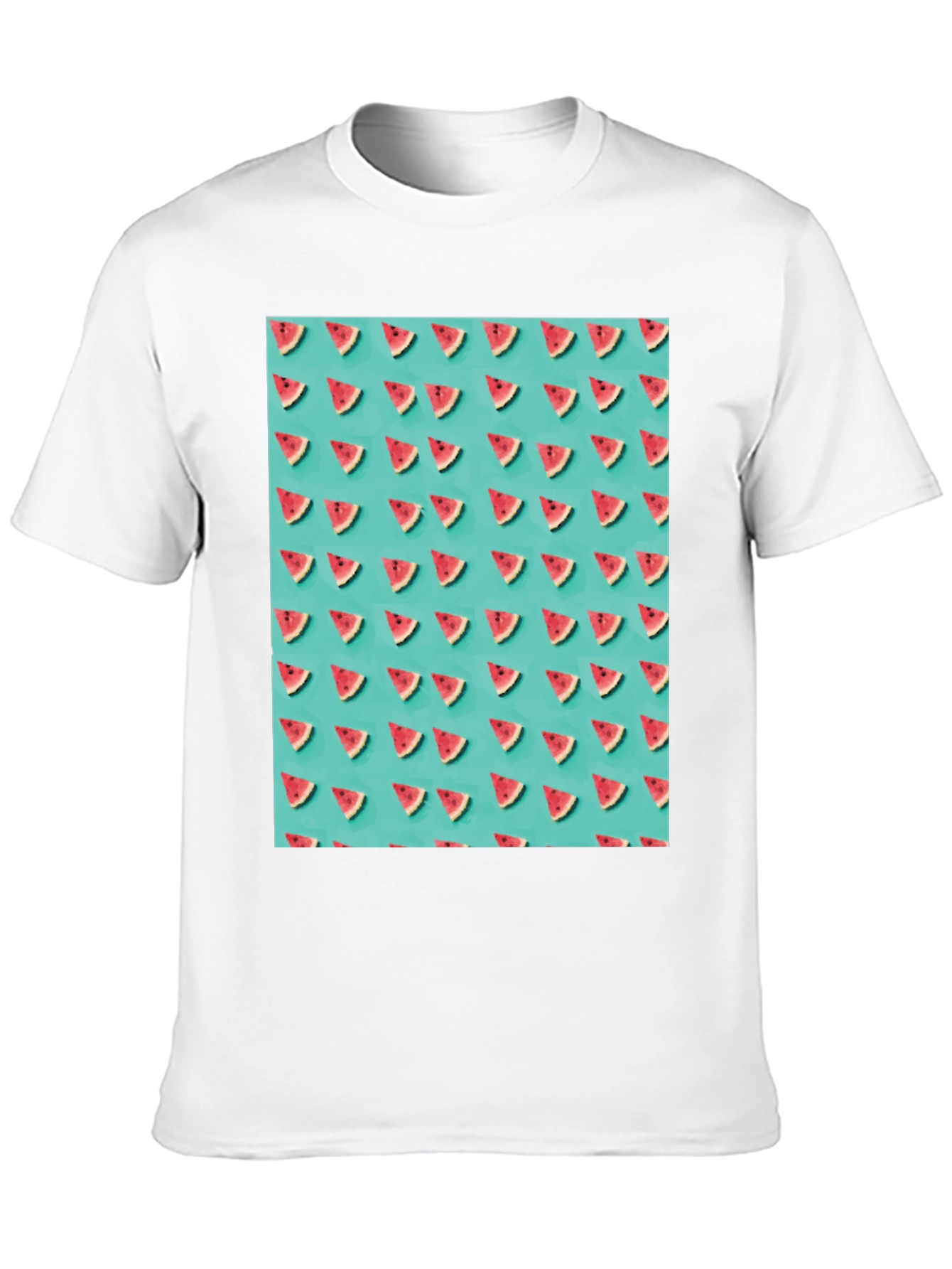 Trendy Watermelon Pattern T-Shirt