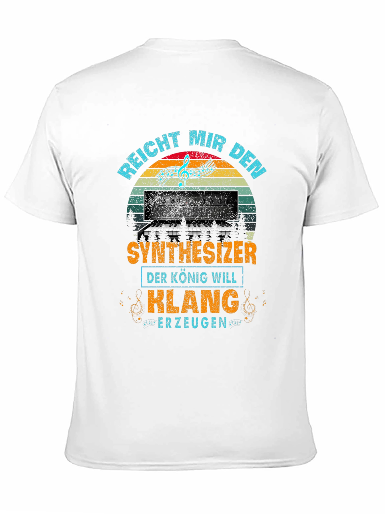Synthesizer King T-Shirt - Music Lover Tee