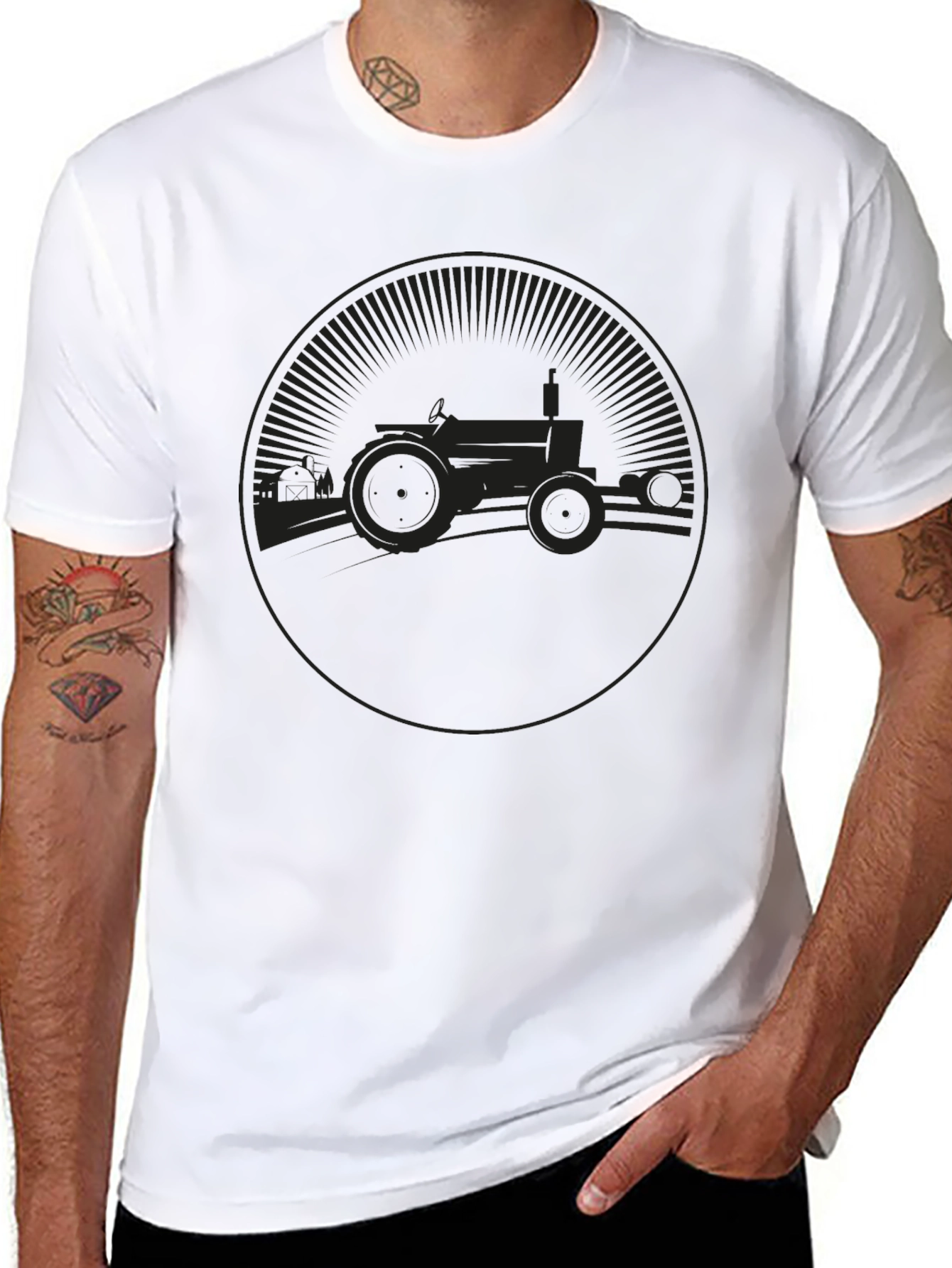 Tractor Graphic Tee - Farm Life Style