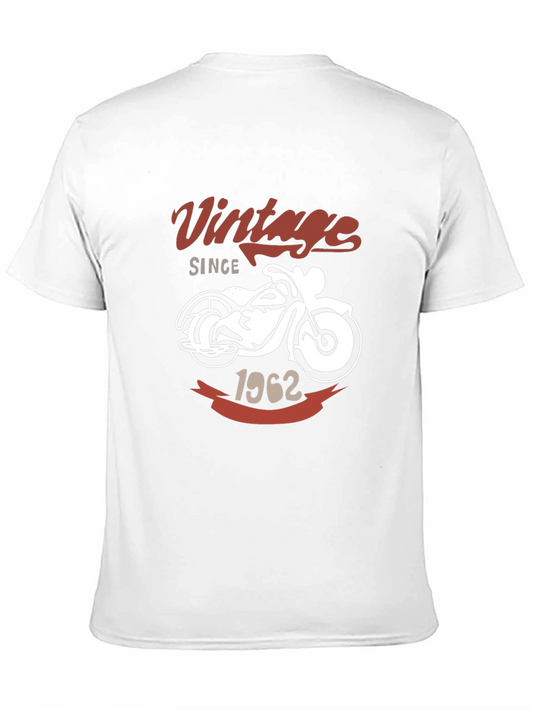 Vintage Since 1962 Motorcycle Graphic T-Shirt