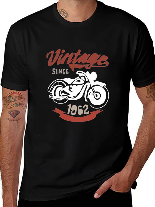 Vintage Since 1962 Motorcycle Graphic T-Shirt