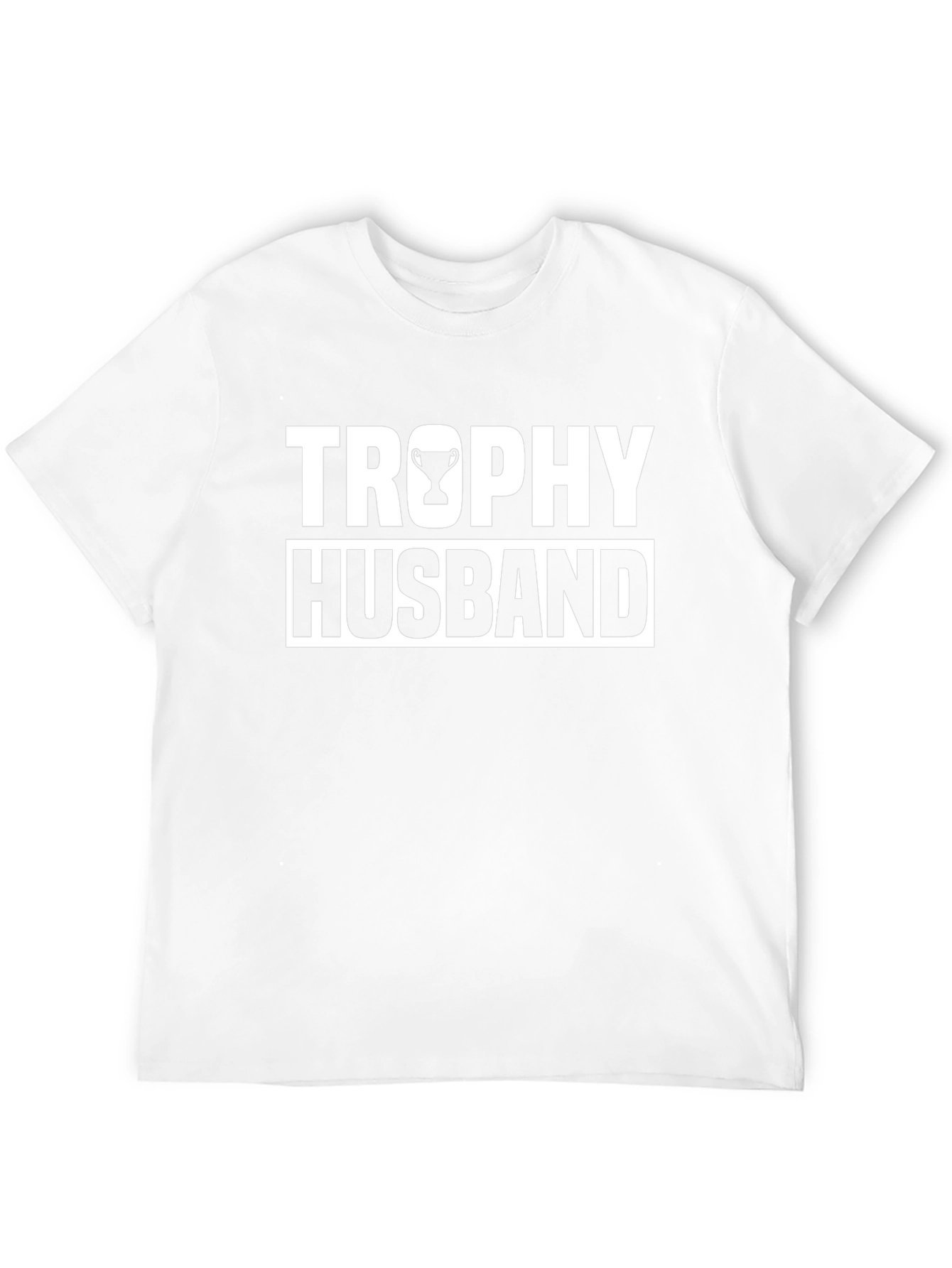Trophy Husband Graphic Tee - Black