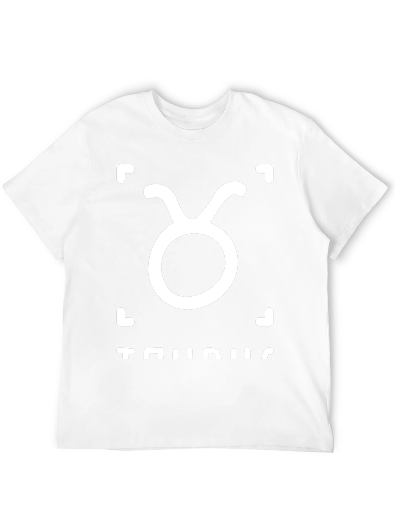 Taurus Zodiac Sign Black Graphic Tee