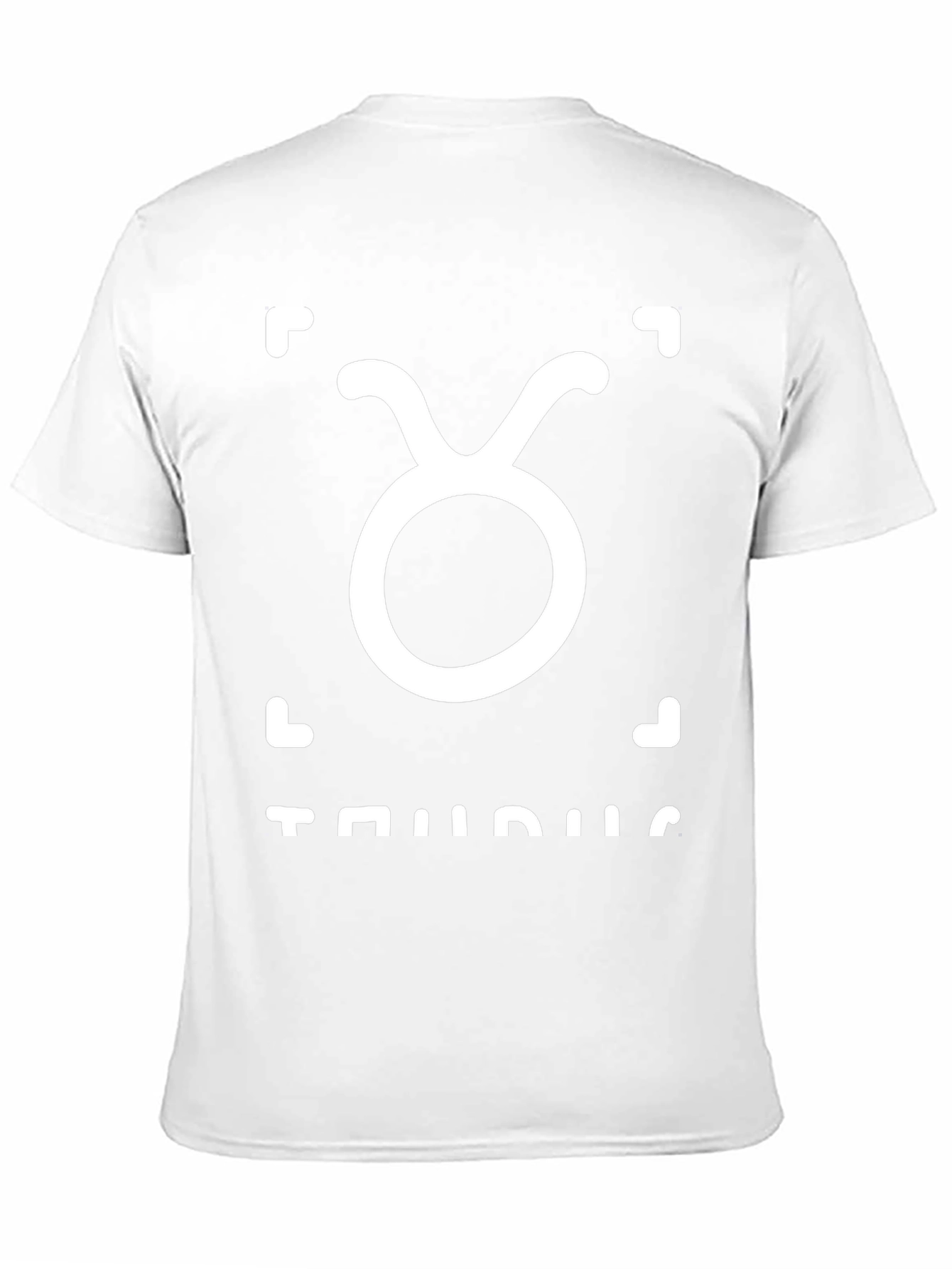 Taurus Zodiac Sign Black Graphic Tee