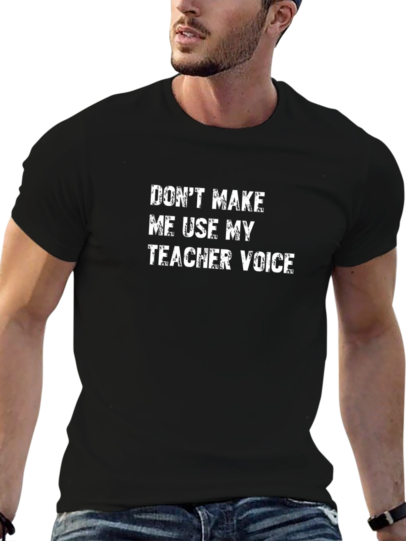 Teacher Voice T-Shirt - Funny Sarcastic Tee