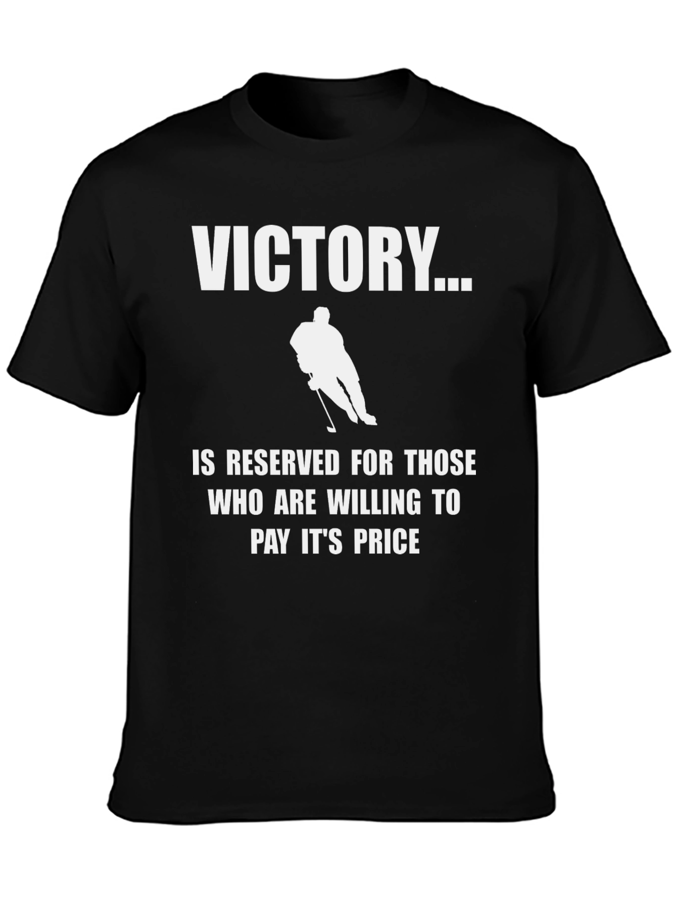 Victory Hockey Player Graphic T-Shirt