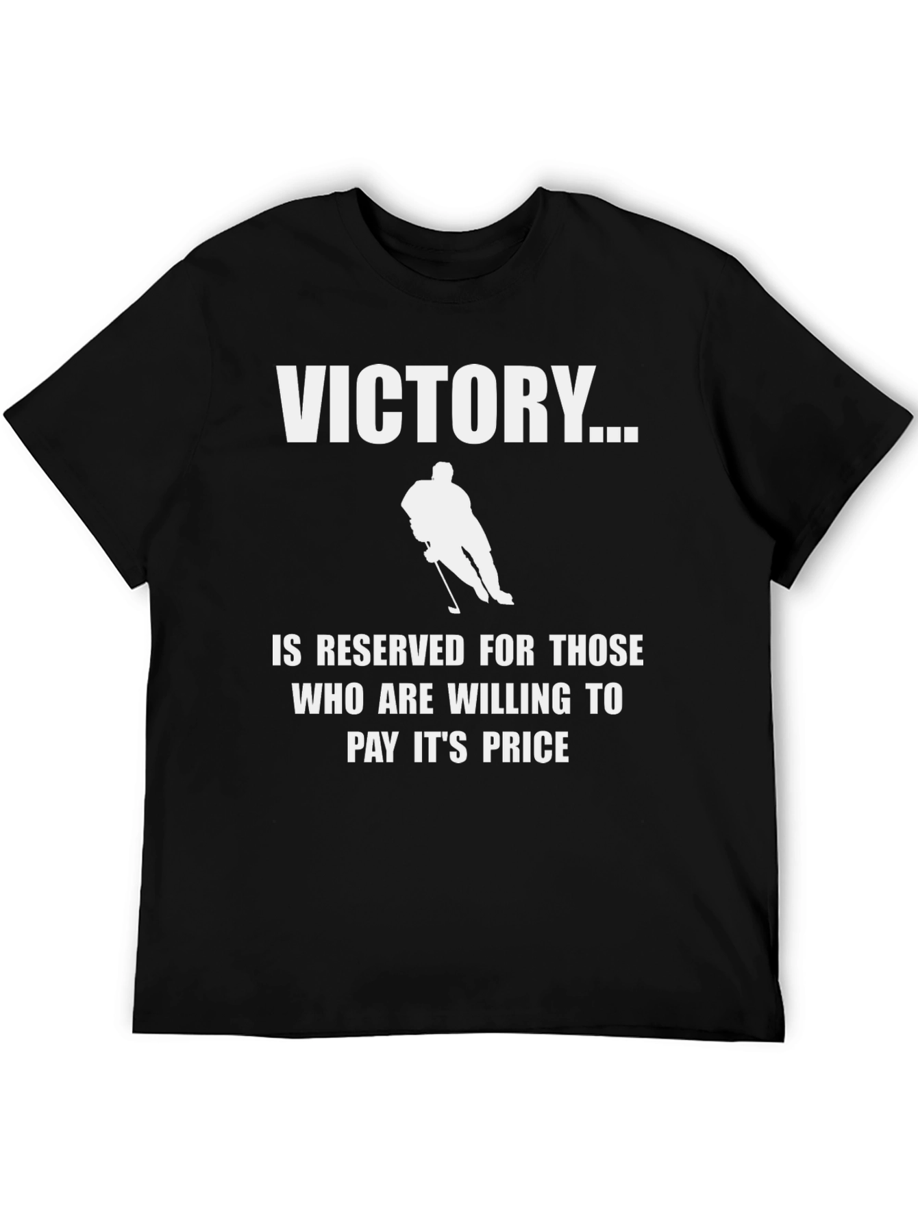 Victory Hockey Player Graphic T-Shirt
