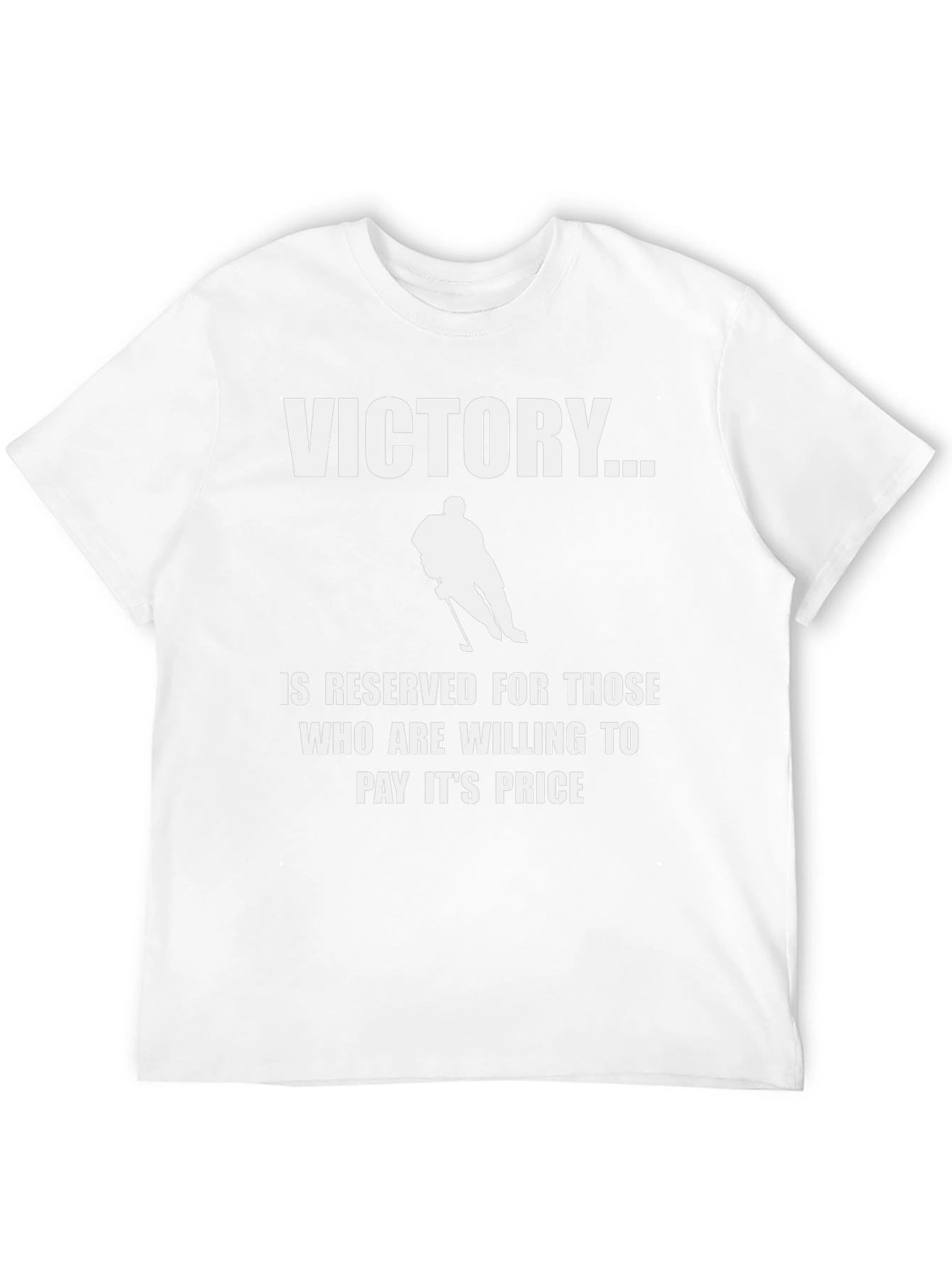 Victory Hockey Player Graphic T-Shirt