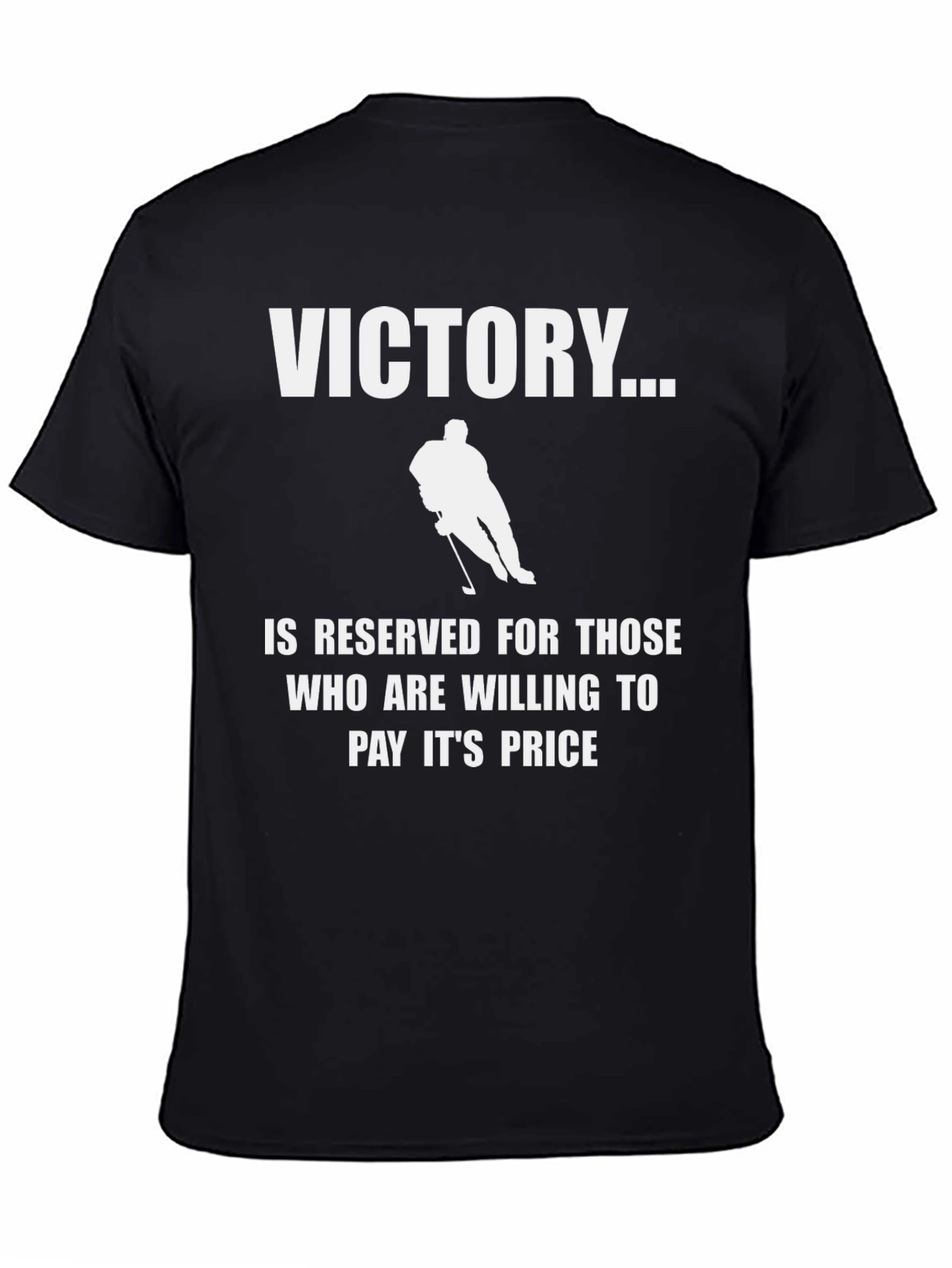 Victory Hockey Player Graphic T-Shirt