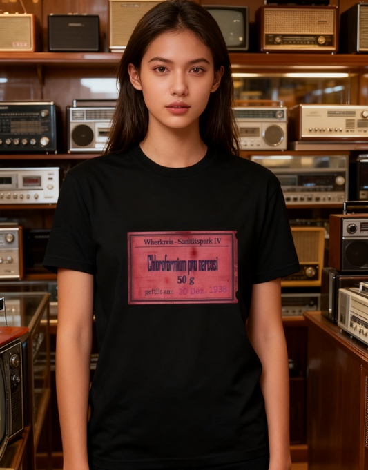 Vintage 1938 Chlorofomium Document Tee