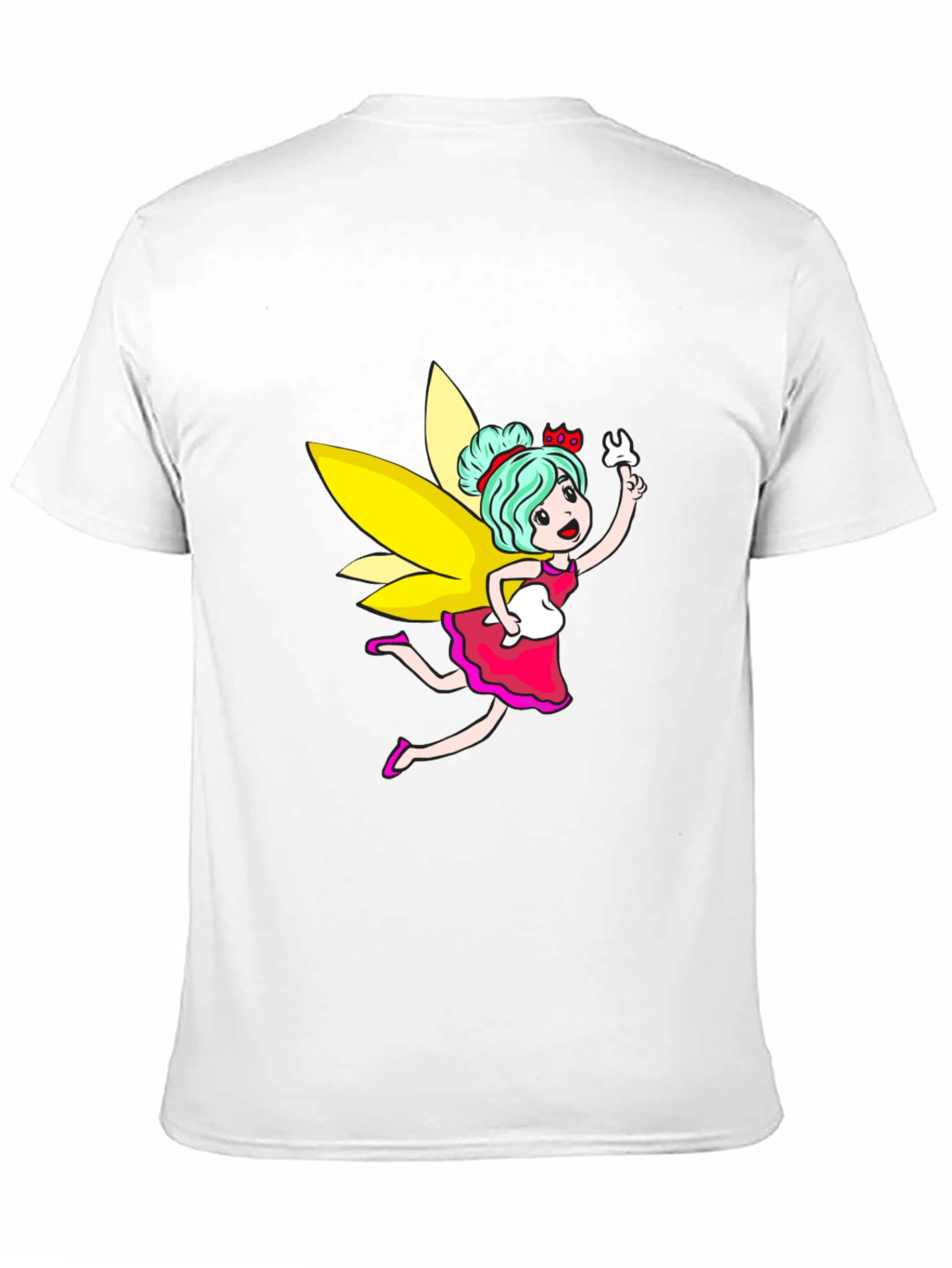 Tooth Fairy Graphic Black T-Shirt