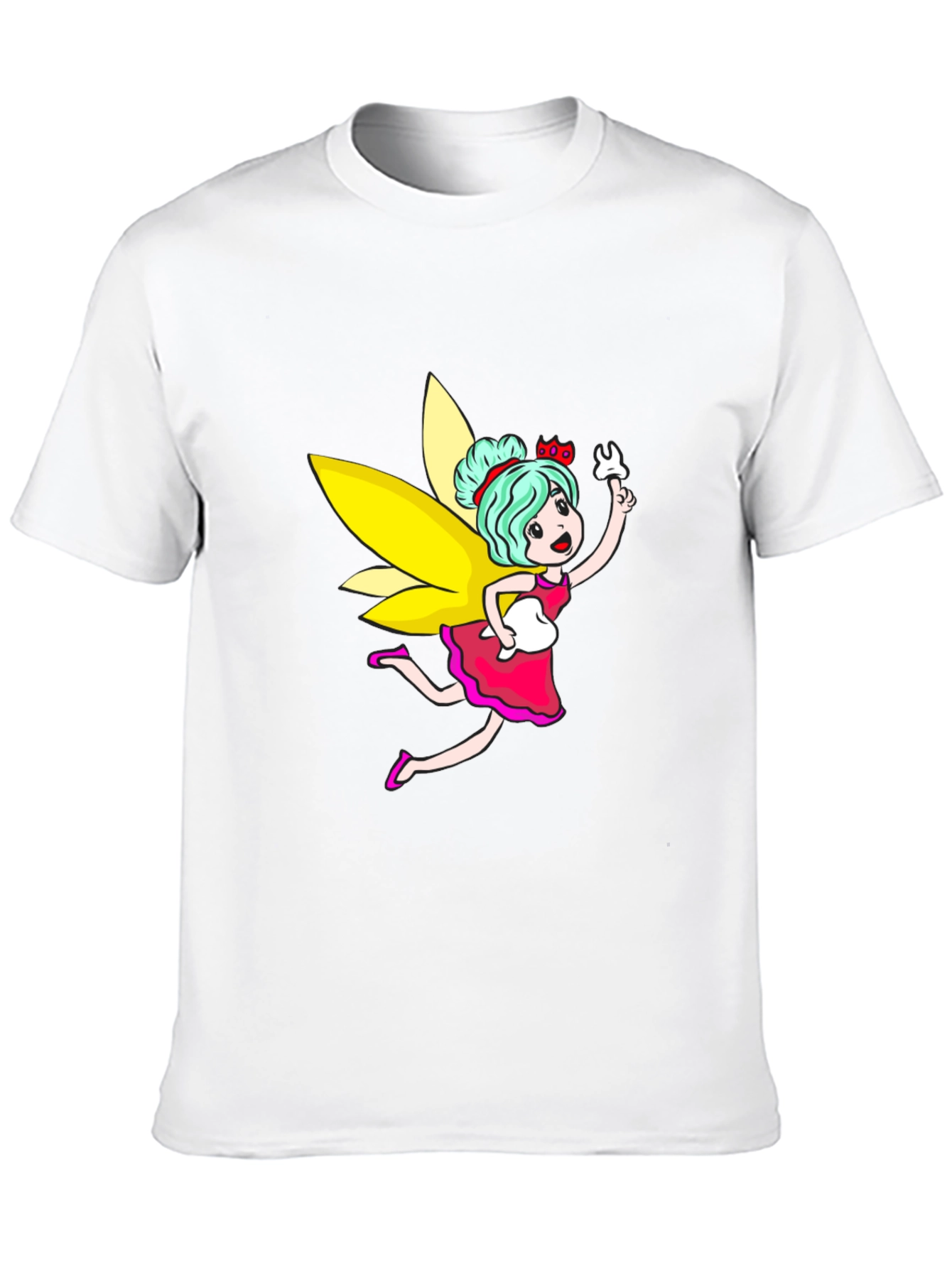 Tooth Fairy Graphic Black T-Shirt