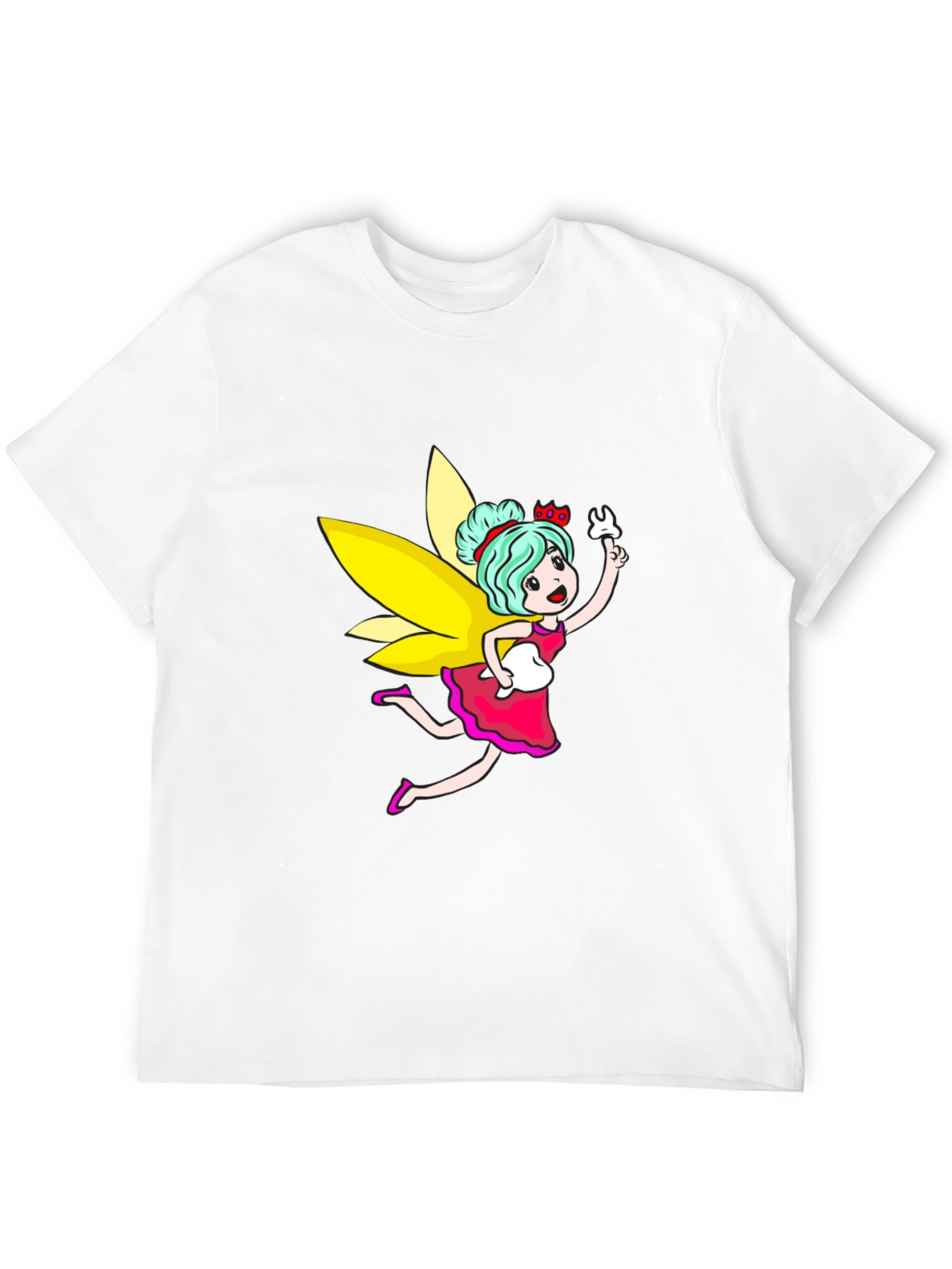 Tooth Fairy Graphic Black T-Shirt