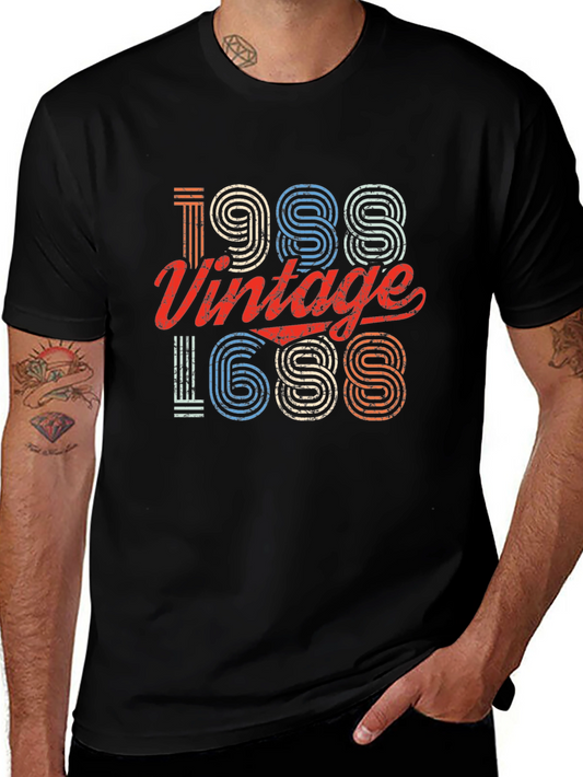 Vintage 1988 T-Shirt - Retro Birthday Gift