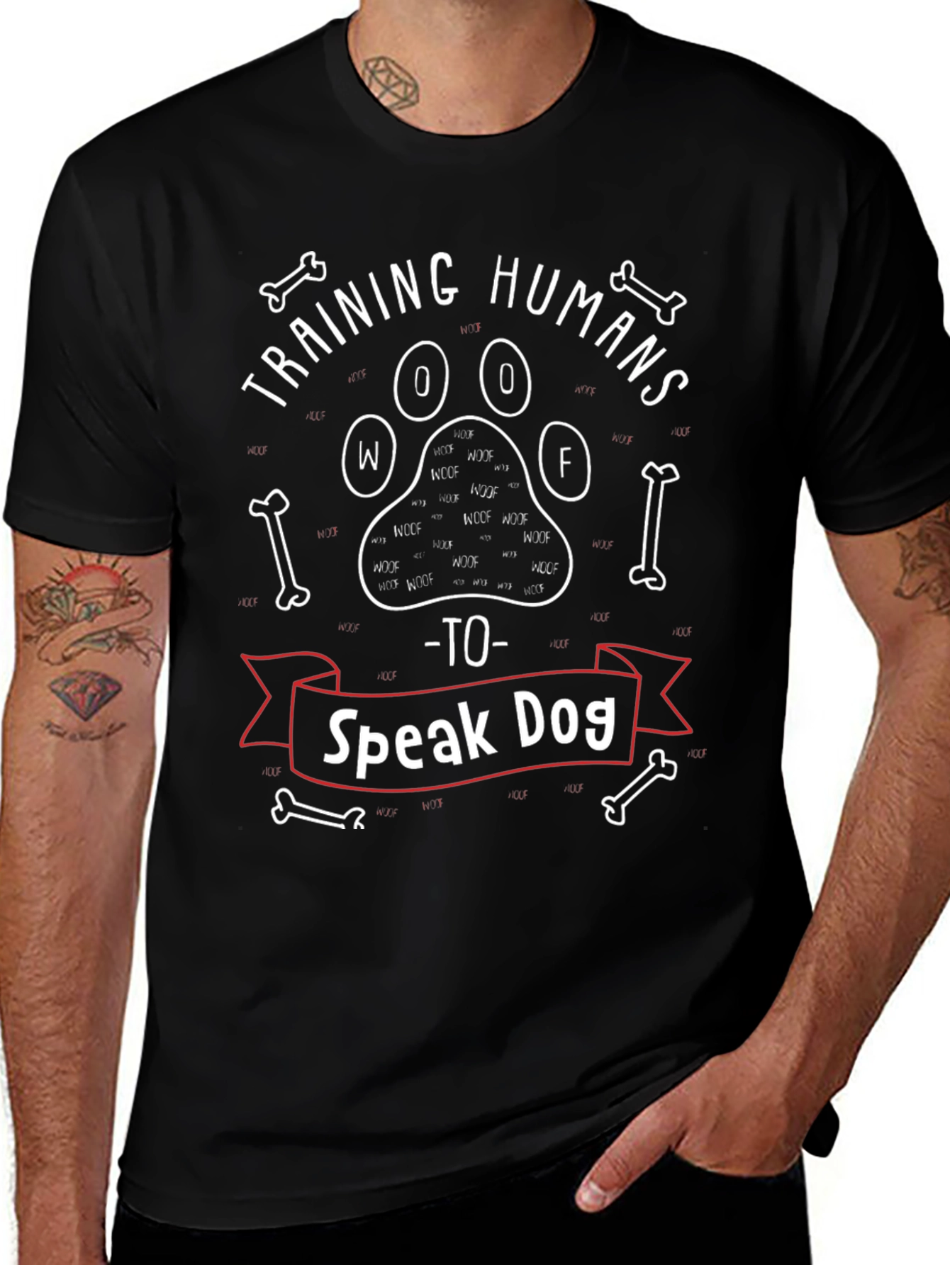 Training Humans to Speak Dog T-Shirt