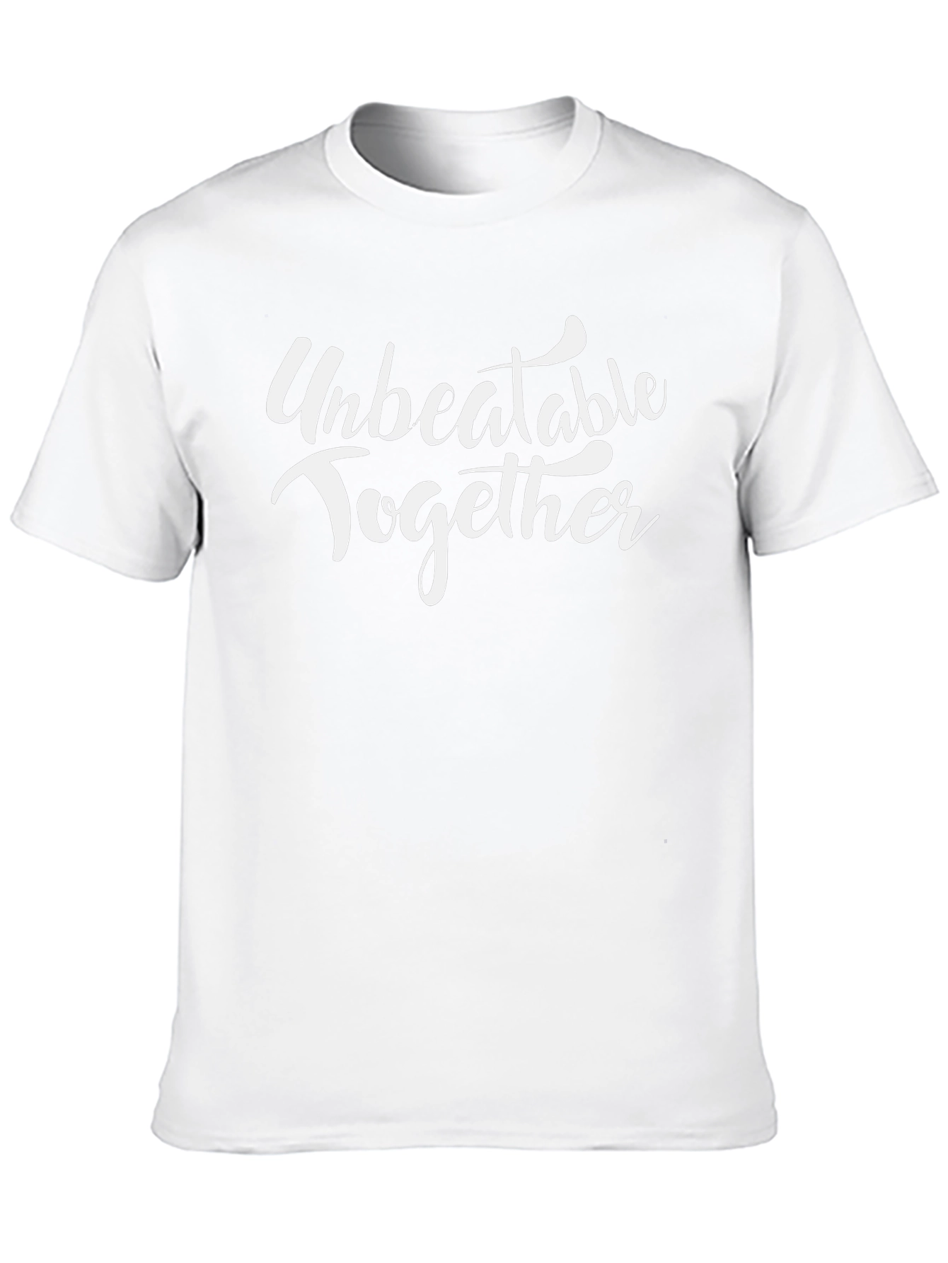 Unbeatable Together Black Graphic Tee
