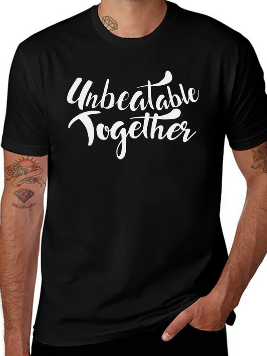 Unbeatable Together Black Graphic Tee