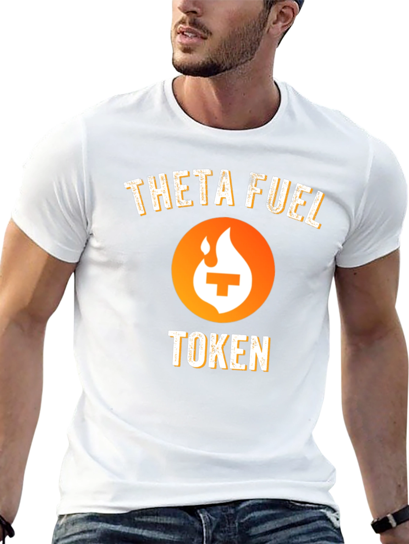 Theta Fuel Token Black T-Shirt Crypto Tee