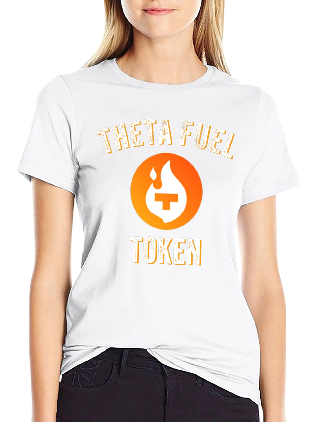 Theta Fuel Token Black T-Shirt Crypto Tee