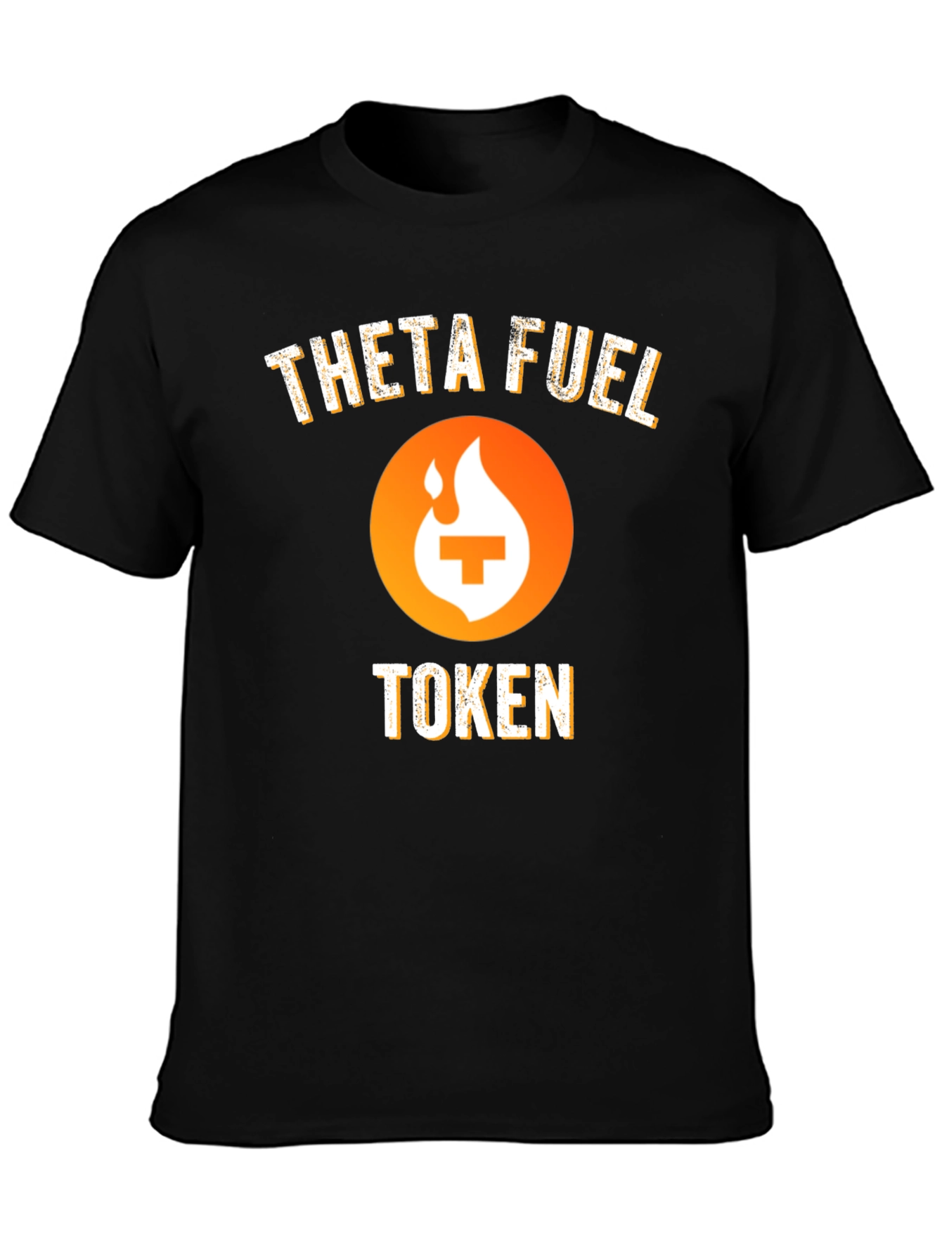 Theta Fuel Token Black T-Shirt Crypto Tee