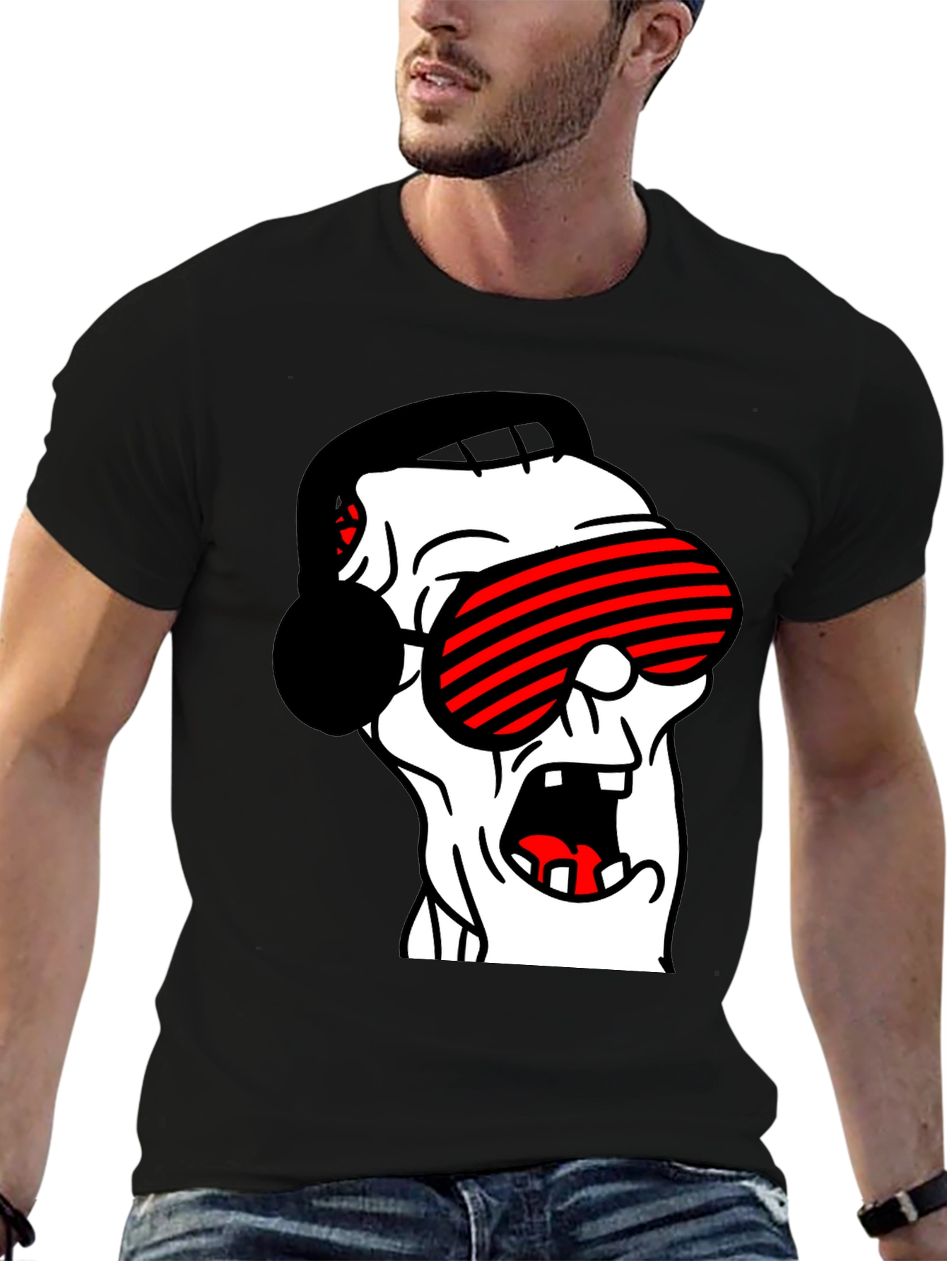 Zombie DJ T-Shirt - Graphic Tee